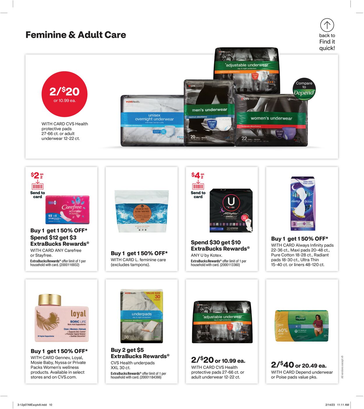 CVS Pharmacy Weekly Ad Circular - valid 03/12-03/19/2023 (Page 10)