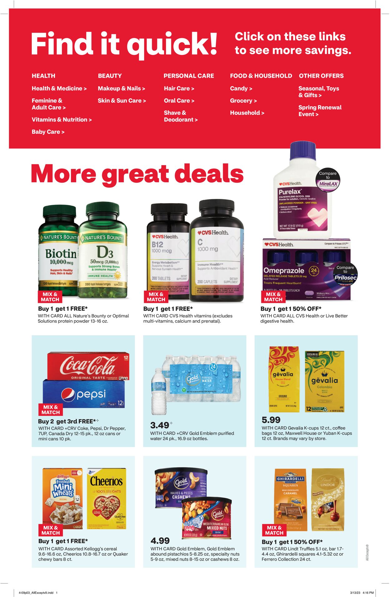CVS Pharmacy Weekly Ad Circular - valid 04/09-04/16/2023 (Page 4)