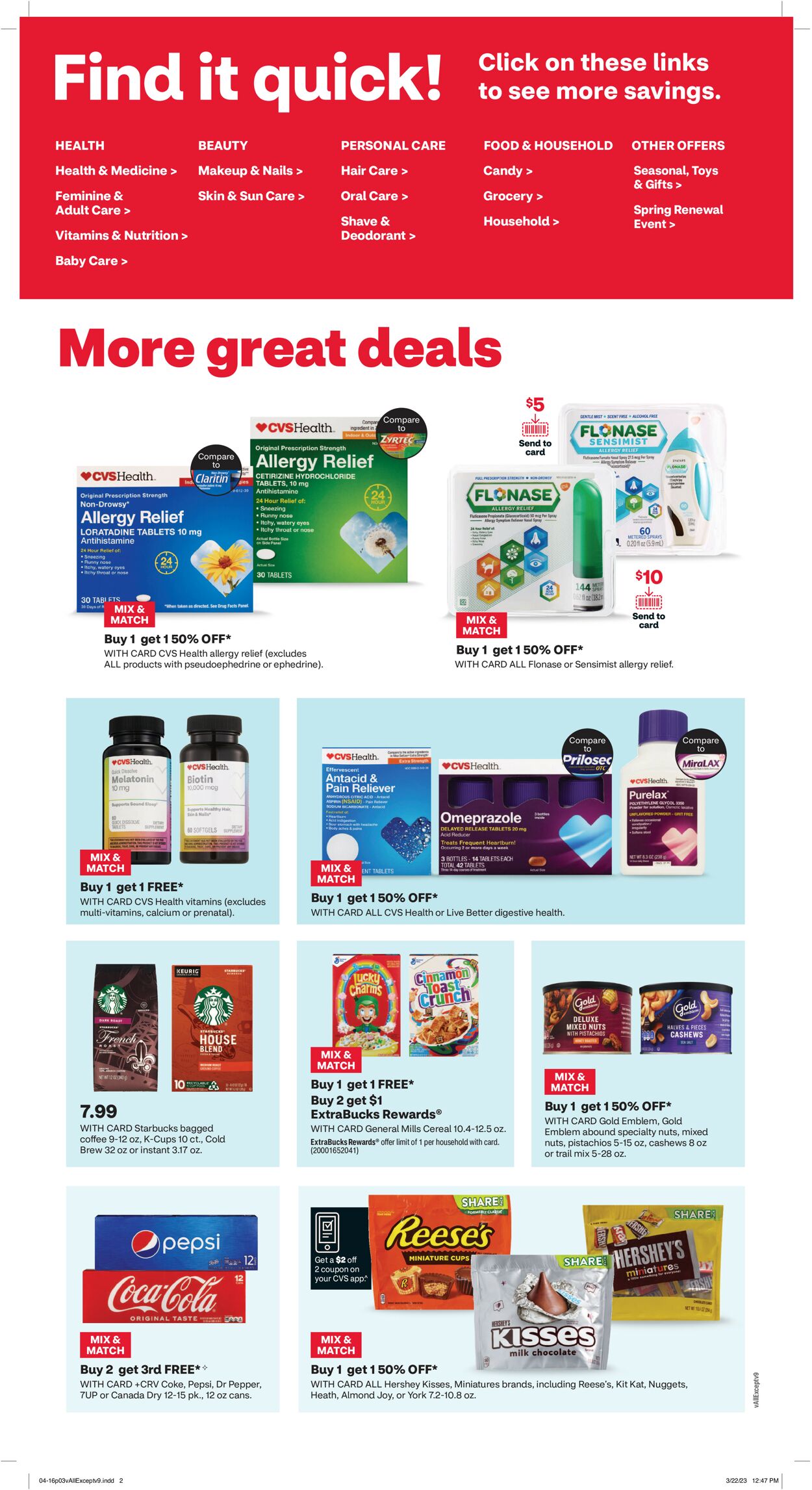 CVS Pharmacy Weekly Ad Circular - valid 04/16-04/23/2023 (Page 4)