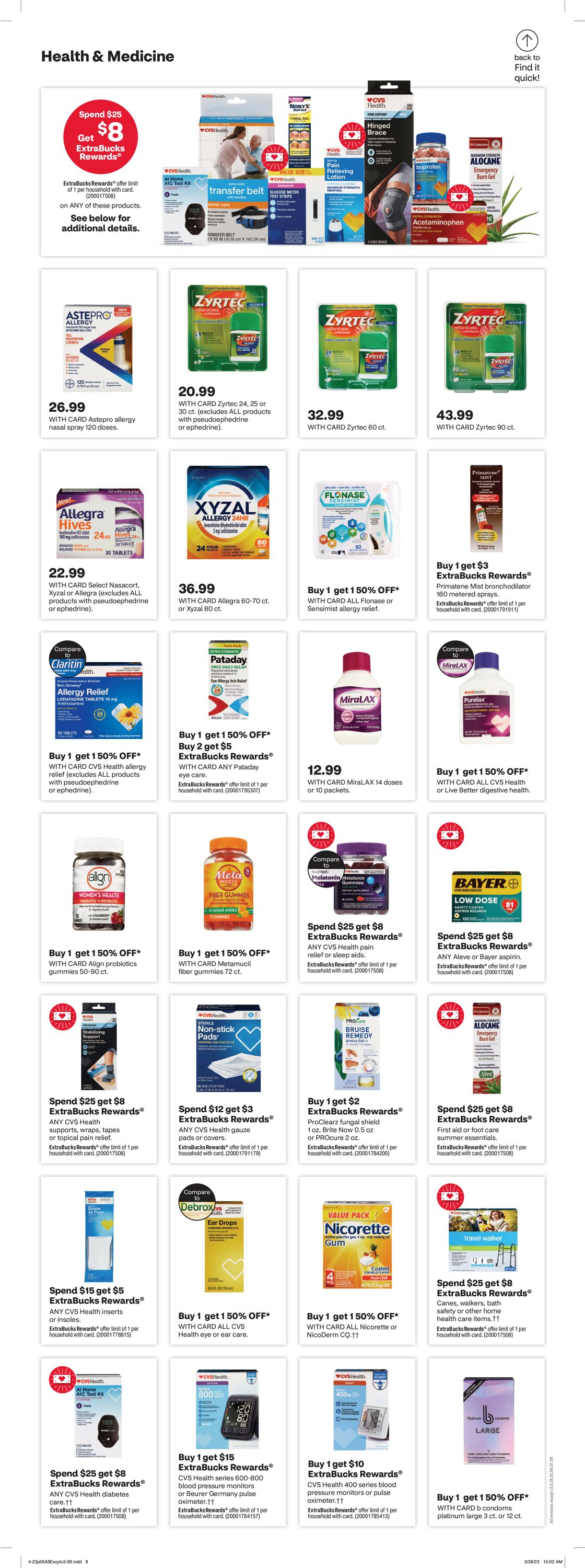 CVS Pharmacy Weekly Ad Circular - valid 04/23-04/30/2023 (Page 6)
