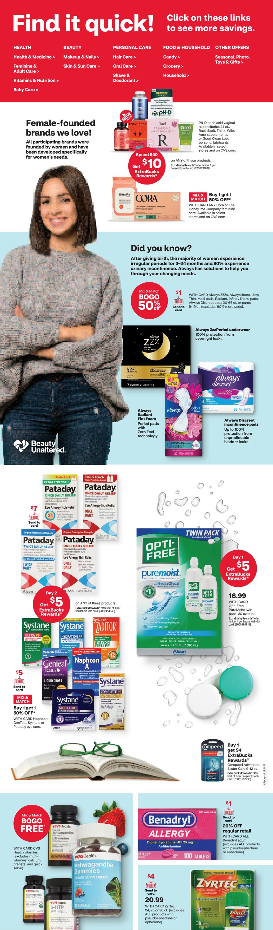 CVS Pharmacy Weekly Ad Circular - valid 05/07-05/14/2023 (Page 4)