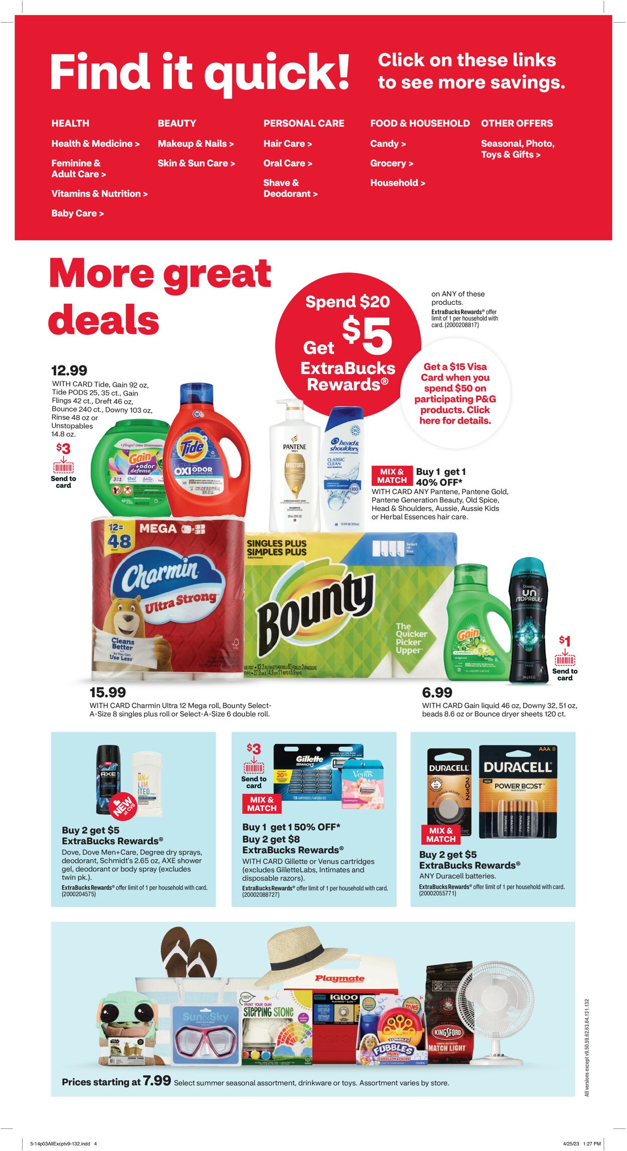 CVS Pharmacy Weekly Ad Circular - valid 05/14-05/21/2023 (Page 3)