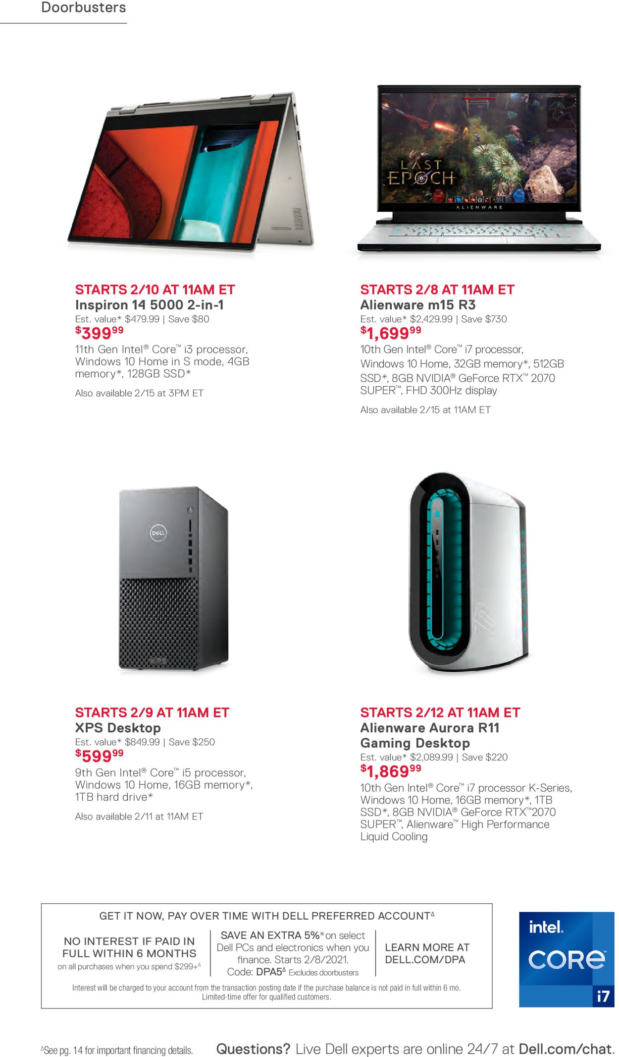 Dell Weekly Ad Circular - valid 02/08-02/17/2021 (Page 5)