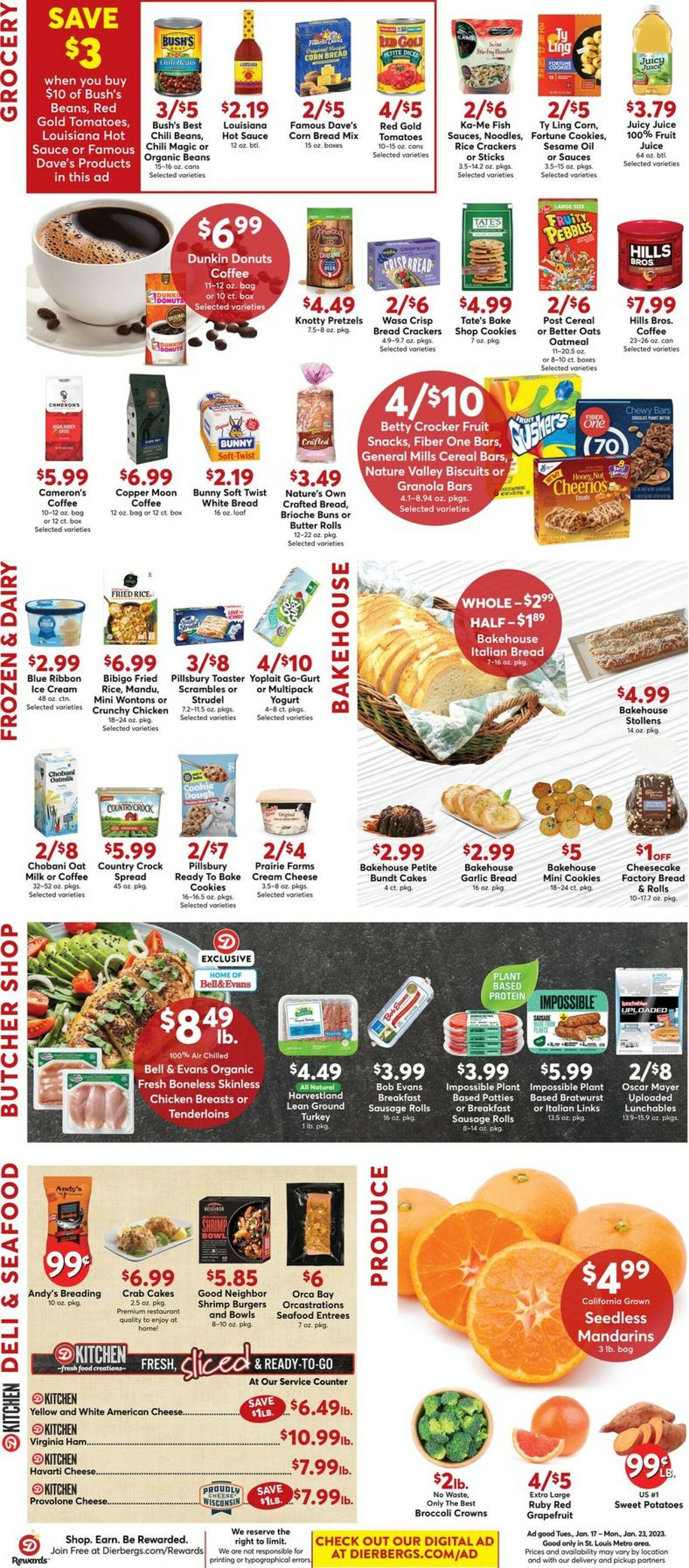 Dierbergs Weekly Ad Circular - valid 01/17-01/23/2023 (Page 5)