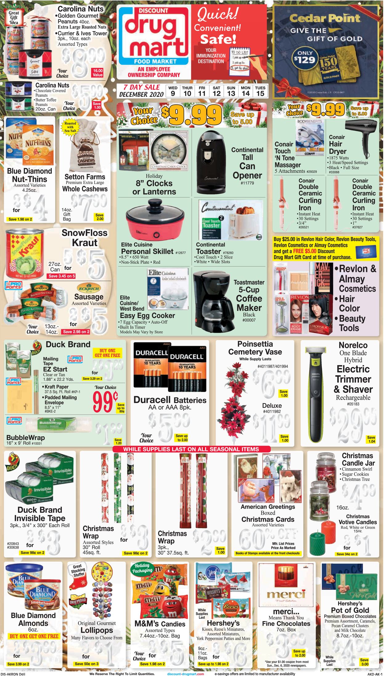 Discount Drug Mart Weekly Ad Circular - valid 12/09-12/15/2020