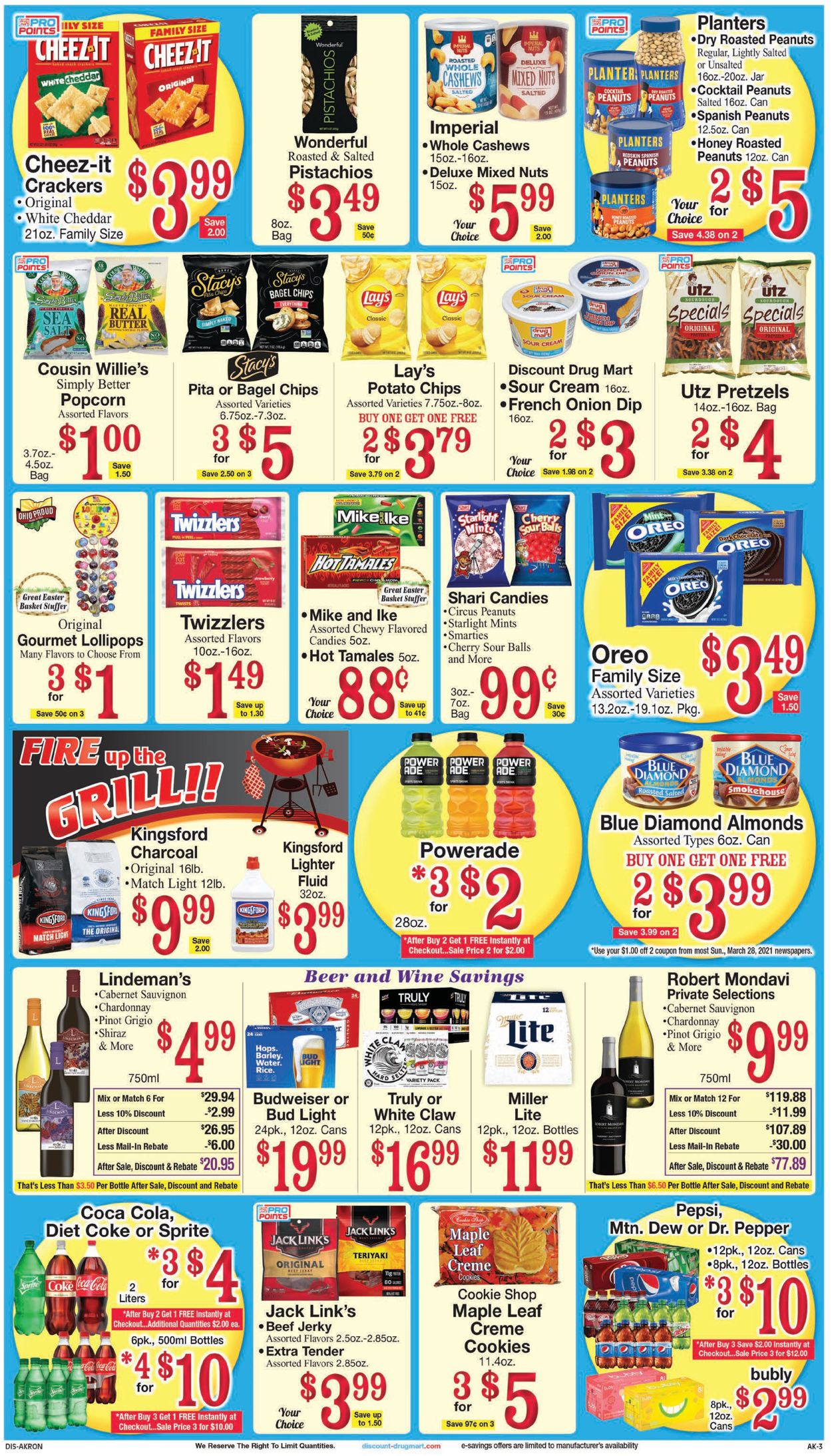 Discount Drug Mart - Easter 2021 Weekly Ad Circular - valid 03/31-04/06/2021 (Page 3)