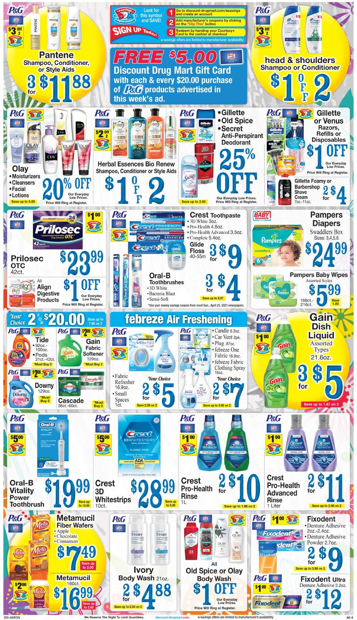 Discount Drug Mart Weekly Ad Circular - valid 04/28-05/04/2021 (Page 4)