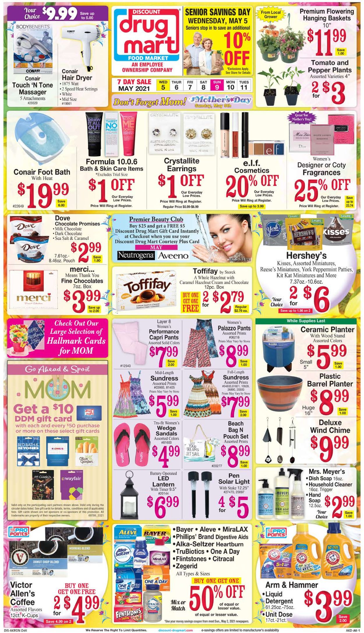 Discount Drug Mart Weekly Ad Circular - valid 05/05-05/11/2021