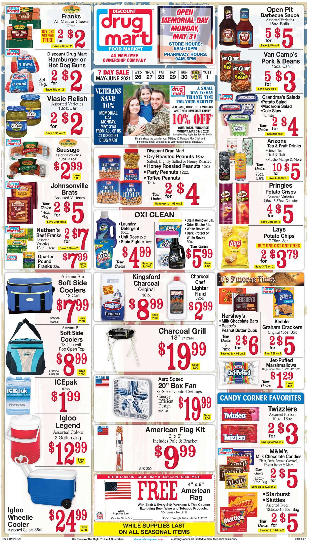 Discount Drug Mart Weekly Ad Circular - valid 05/26-06/01/2021