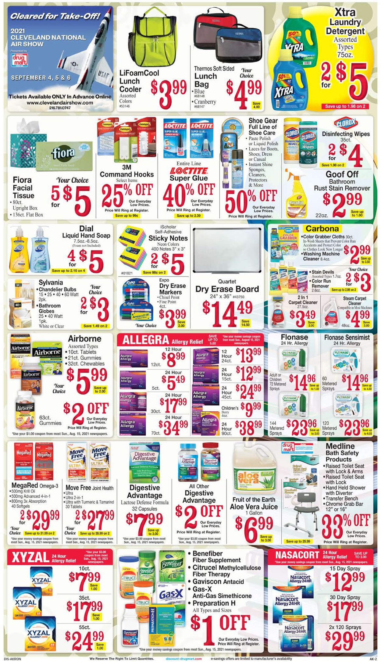 Discount Drug Mart Weekly Ad Circular - valid 08/18-08/24/2021 (Page 2)