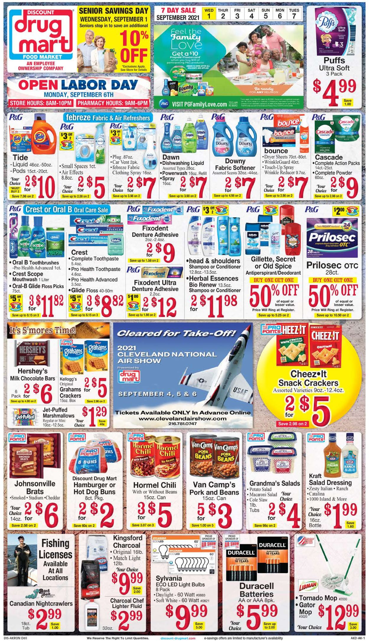 Discount Drug Mart Weekly Ad Circular - valid 09/01-09/07/2021