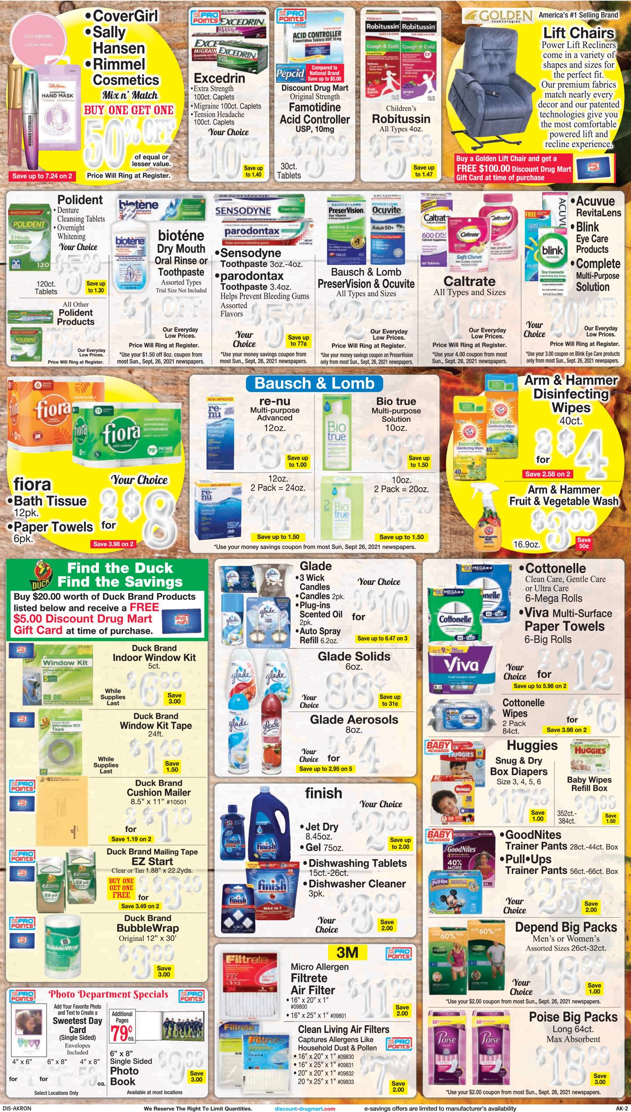 Discount Drug Mart Weekly Ad Circular - valid 09/29-10/05/2021 (Page 2)