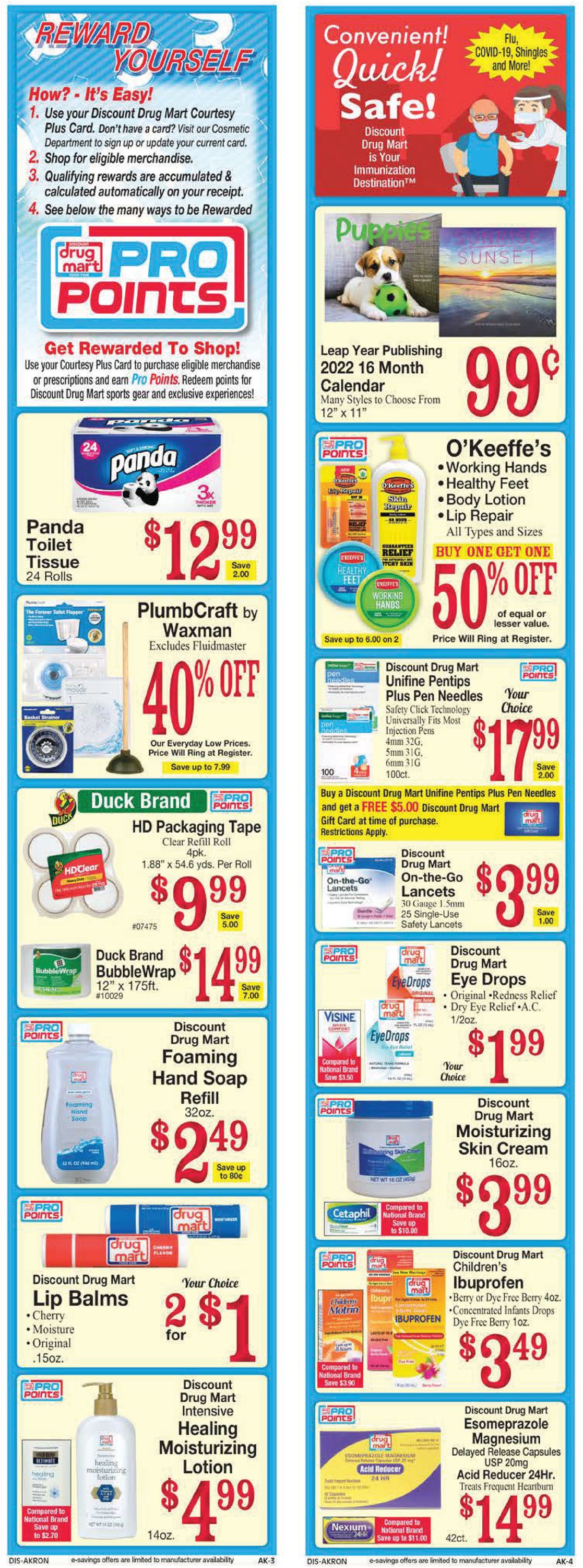 Discount Drug Mart Weekly Ad Circular - valid 12/29-01/04/2022 (Page 3)