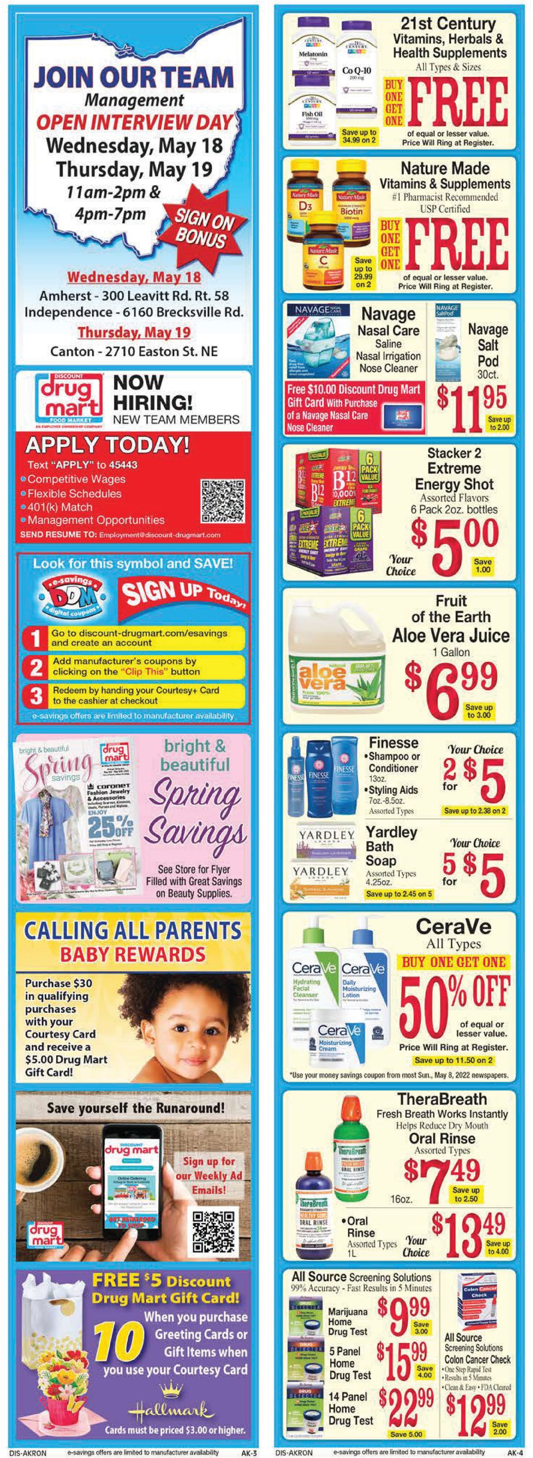 Discount Drug Mart Weekly Ad Circular - valid 05/11-05/17/2022 (Page 3)