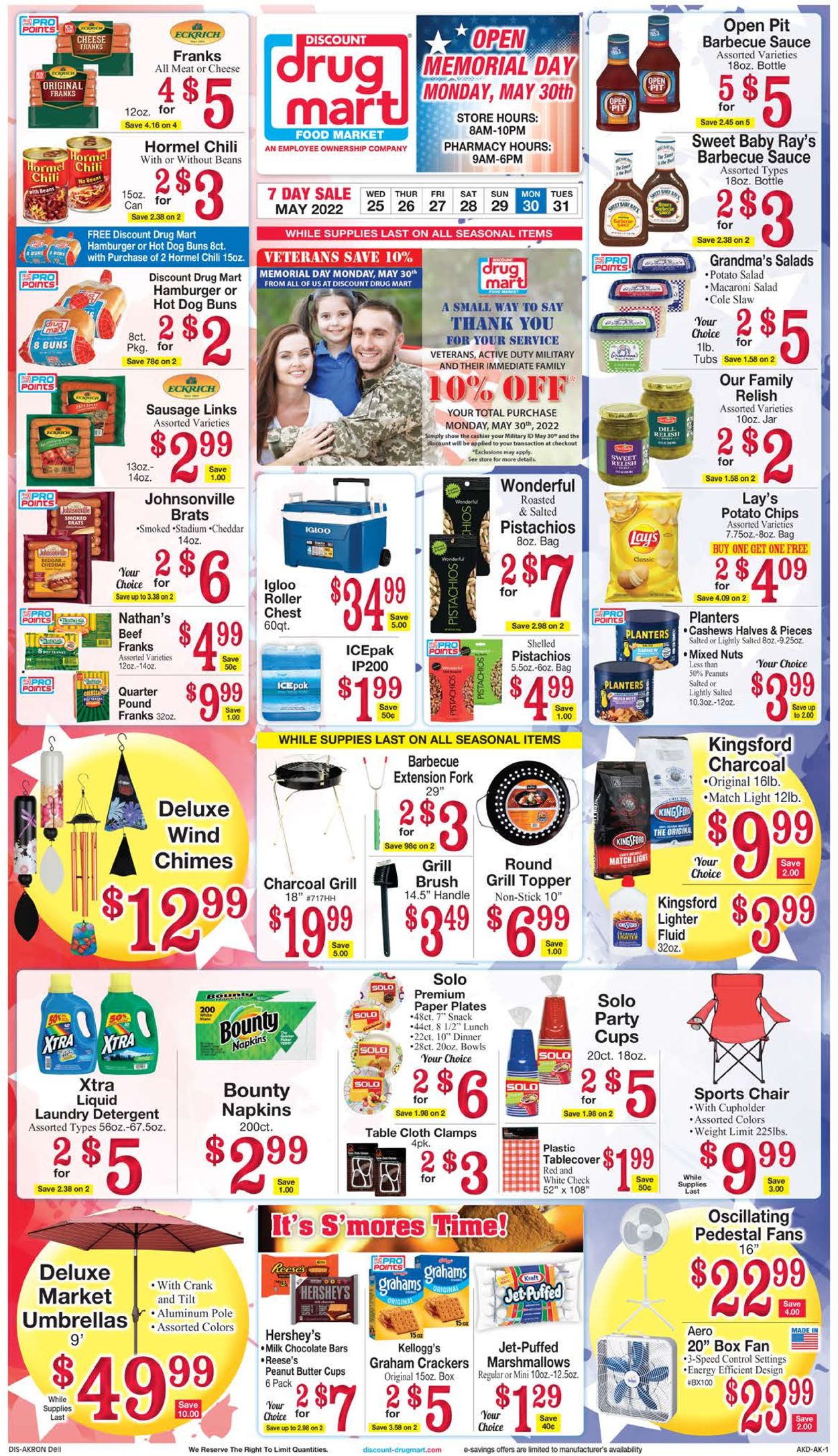 Discount Drug Mart Weekly Ad Circular - valid 05/25-05/31/2022