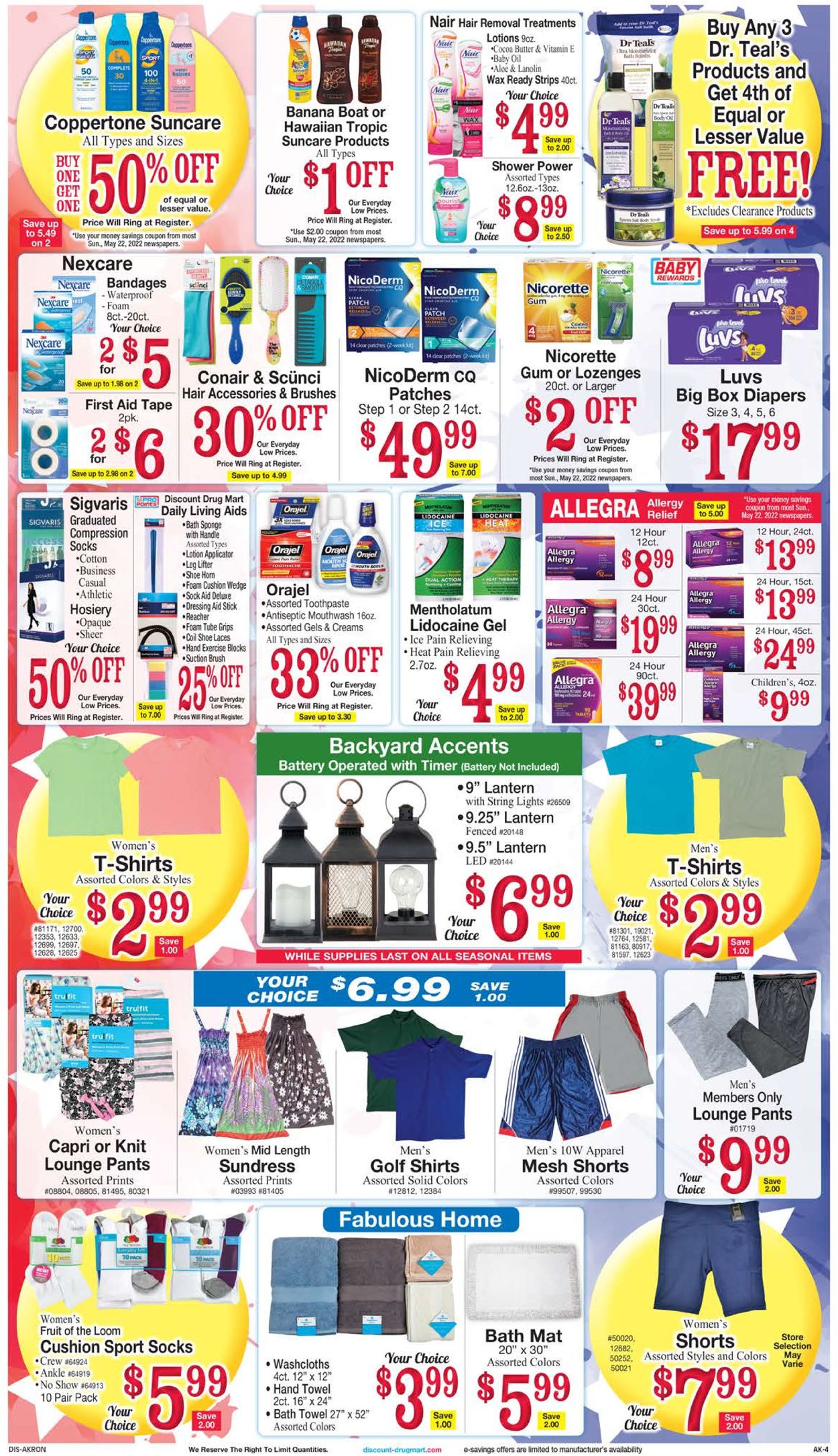 Discount Drug Mart Weekly Ad Circular - valid 05/25-05/31/2022 (Page 4)
