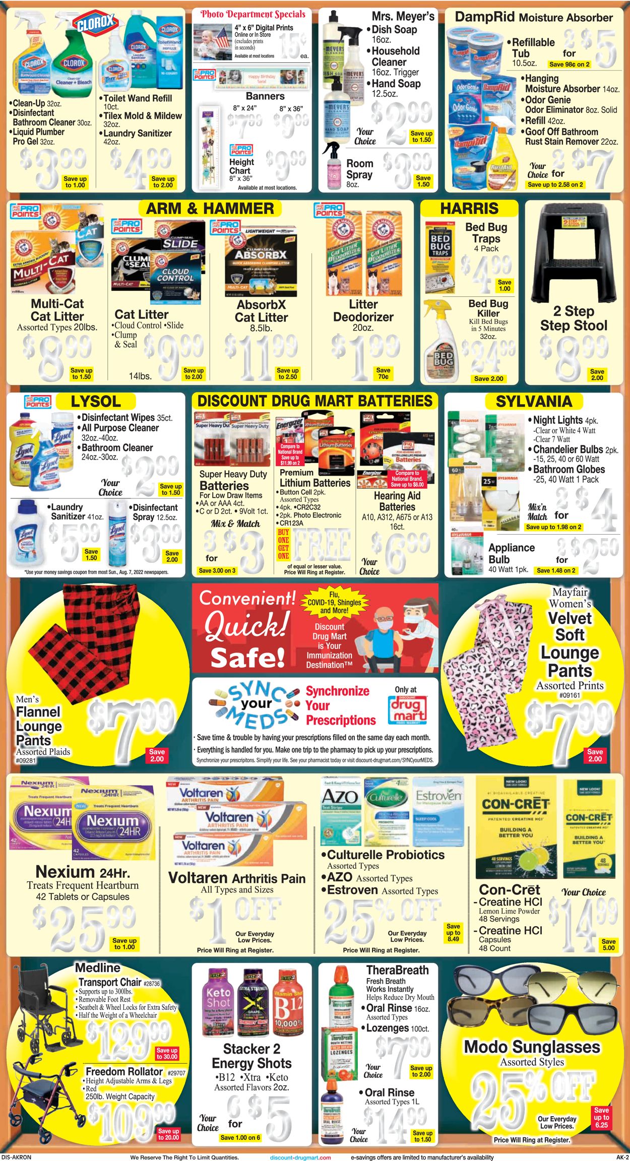 Discount Drug Mart Weekly Ad Circular - valid 08/10-08/16/2022 (Page 2)