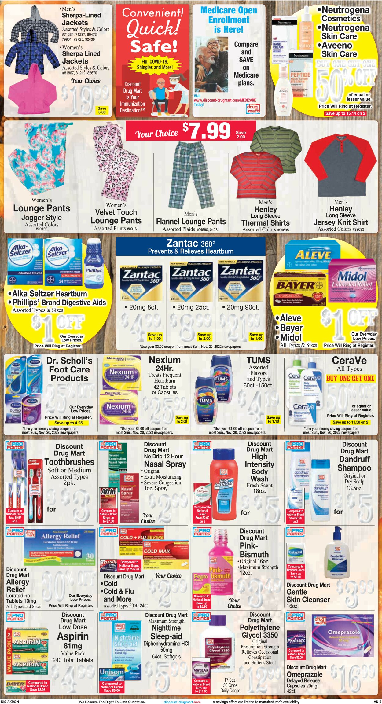 Discount Drug Mart Weekly Ad Circular - valid 11/23-11/29/2022 (Page 3)