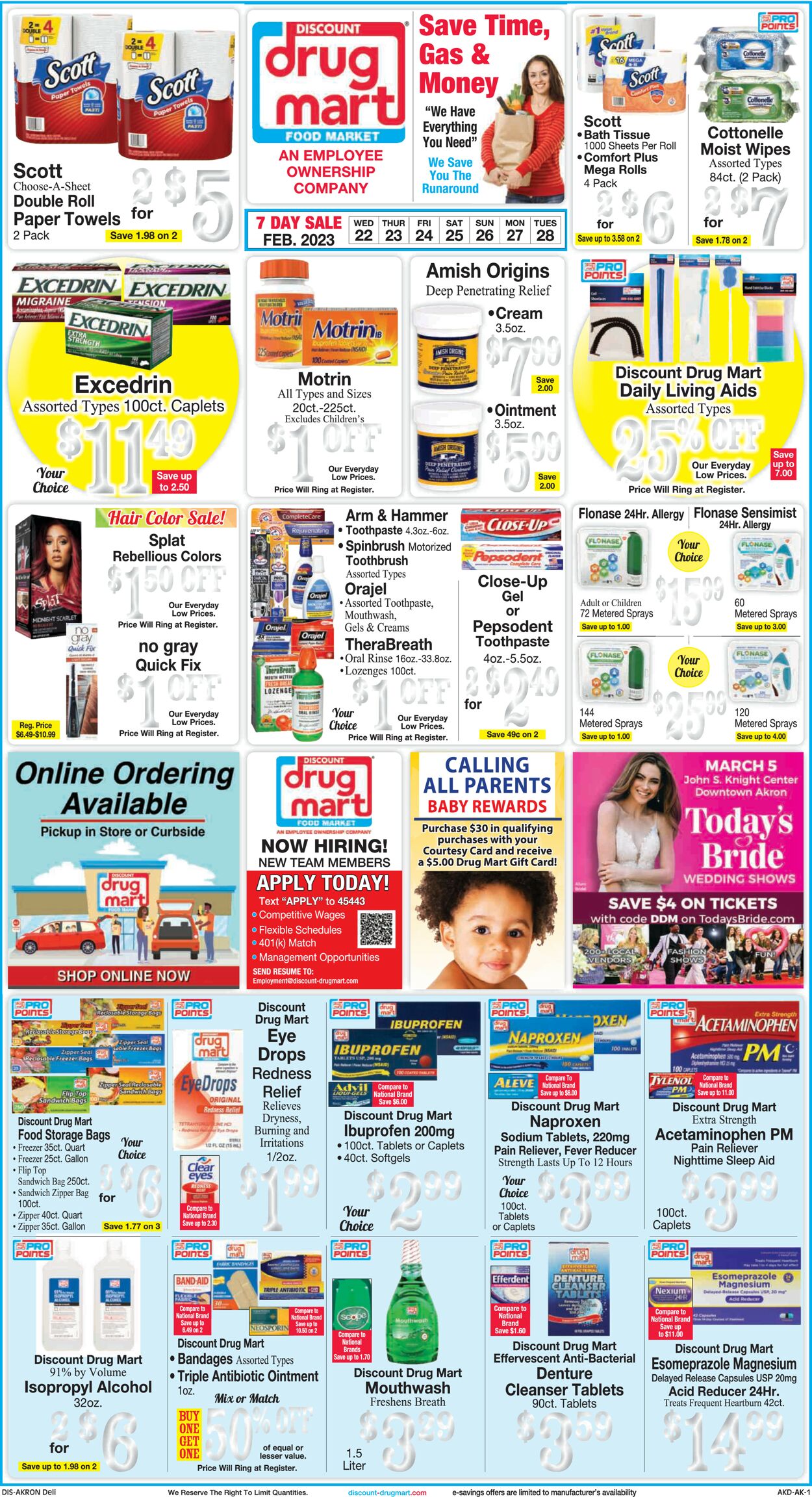 Discount Drug Mart Weekly Ad Circular - valid 02/22-02/28/2023