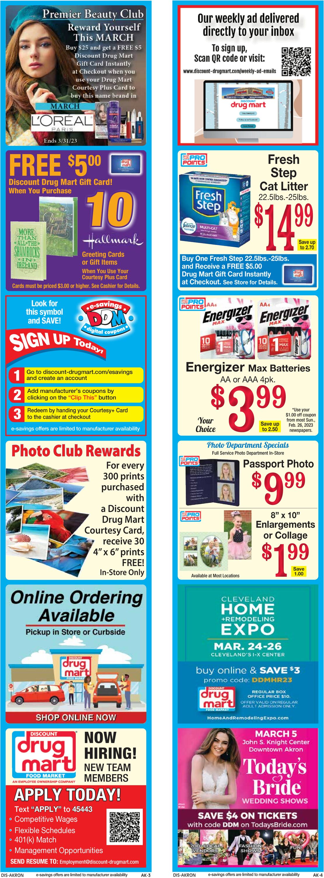 Discount Drug Mart Weekly Ad Circular - valid 03/01-03/07/2023 (Page 3)