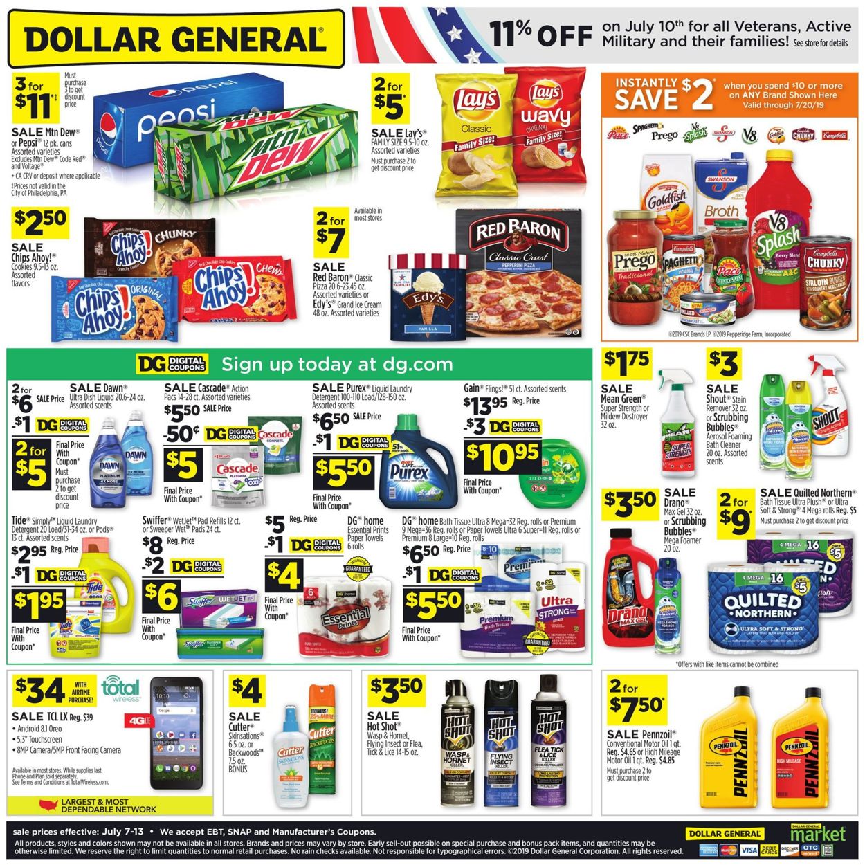 Dollar General Weekly Ad Circular - valid 07/07-07/13/2019 (Page 3)