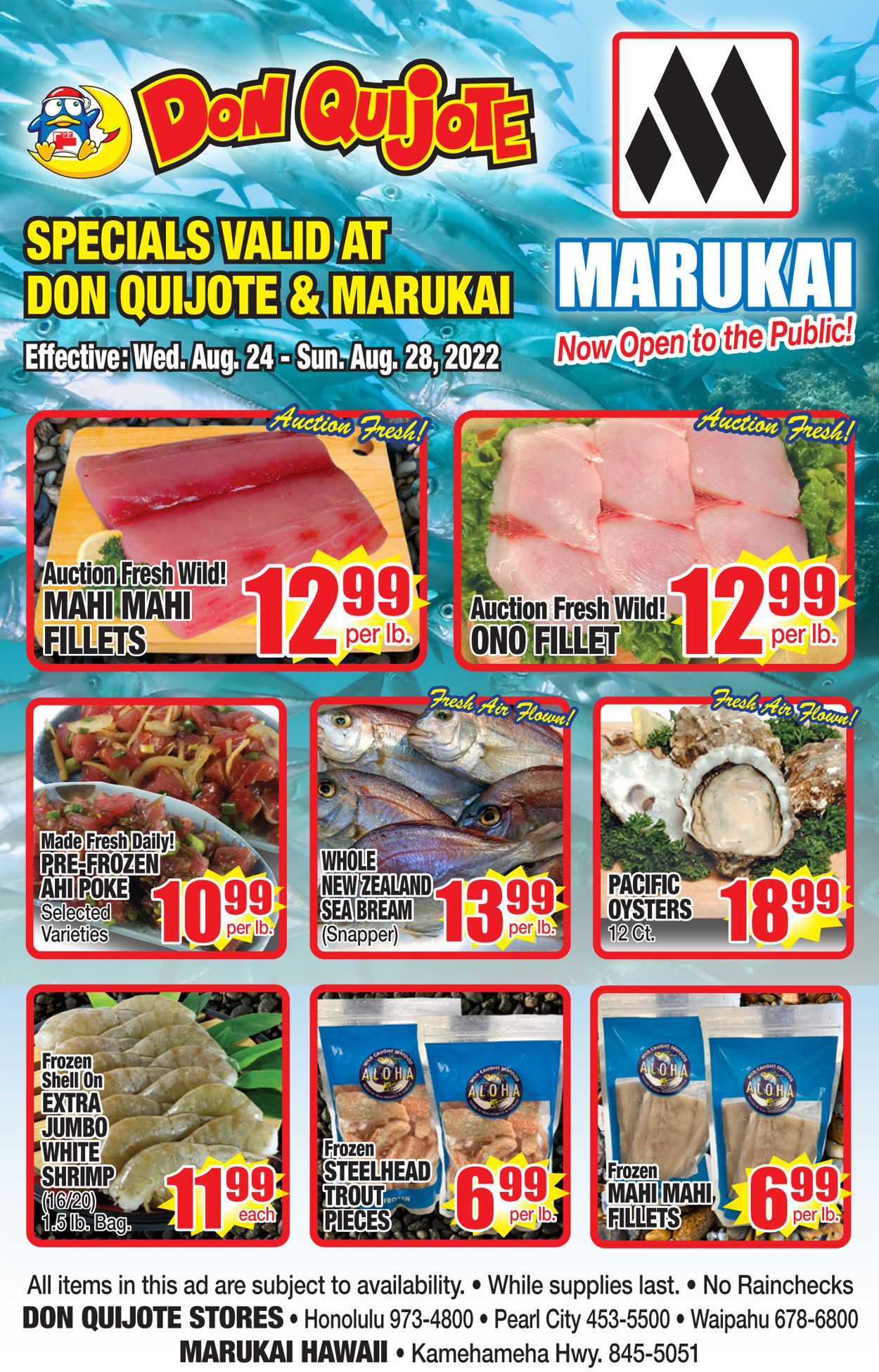 Don Quijote Hawaii Weekly Ad Circular - valid 08/24-08/30/2022 (Page 3)