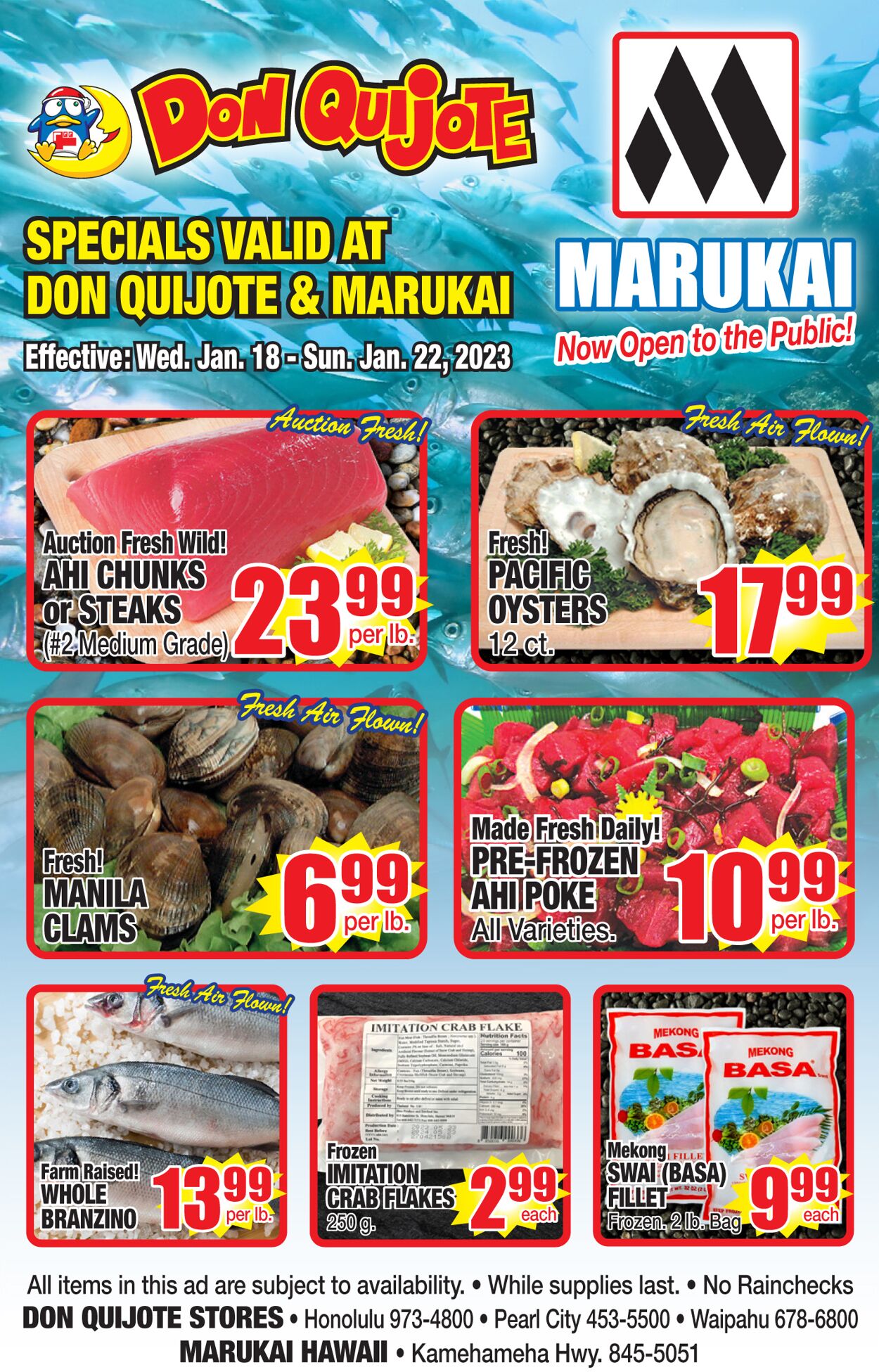 Don Quijote Hawaii Weekly Ad Circular - valid 01/18-01/24/2023 (Page 3)