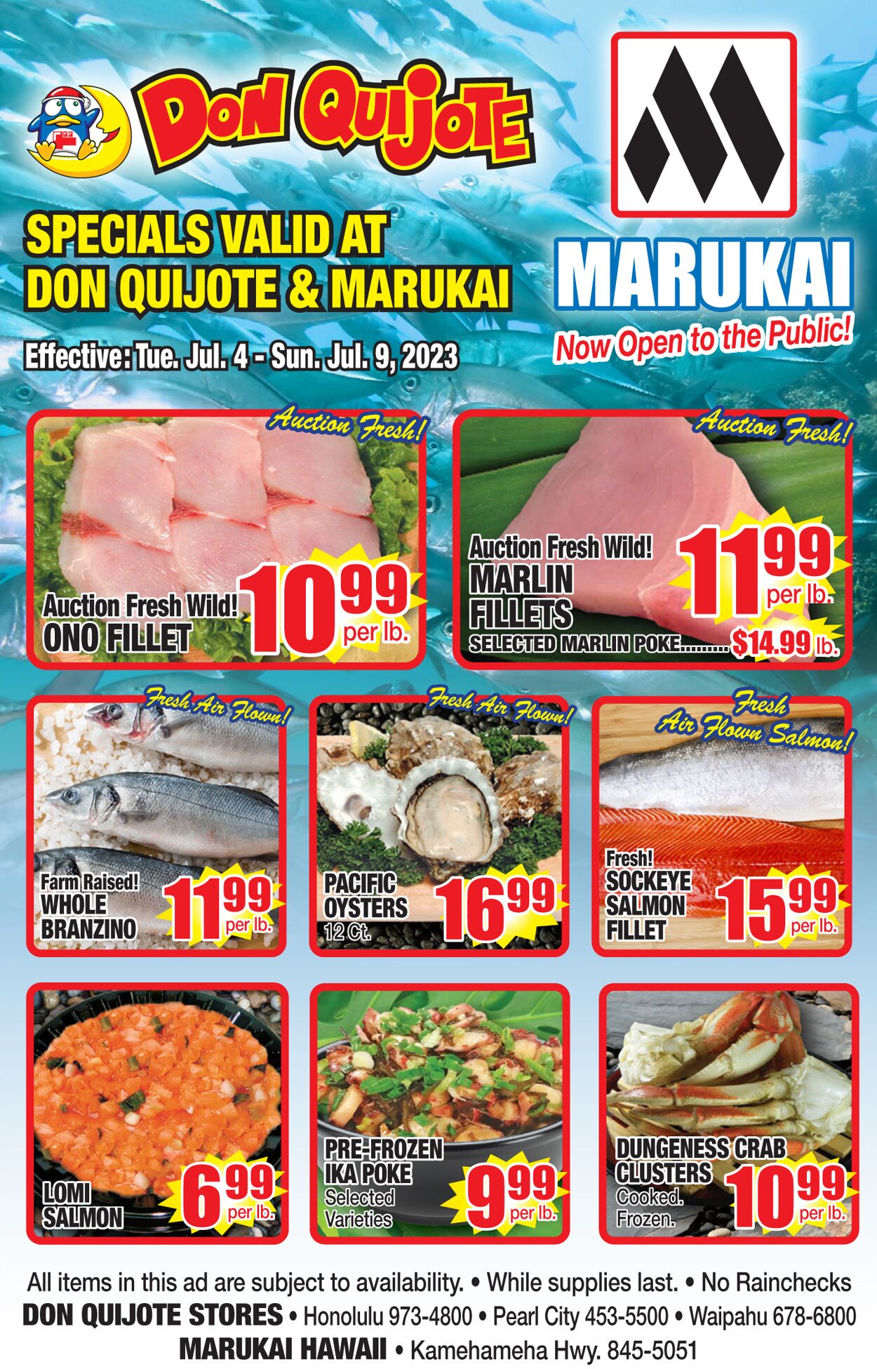 Don Quijote Hawaii Weekly Ad Circular - valid 07/05-07/11/2023 (Page 3)