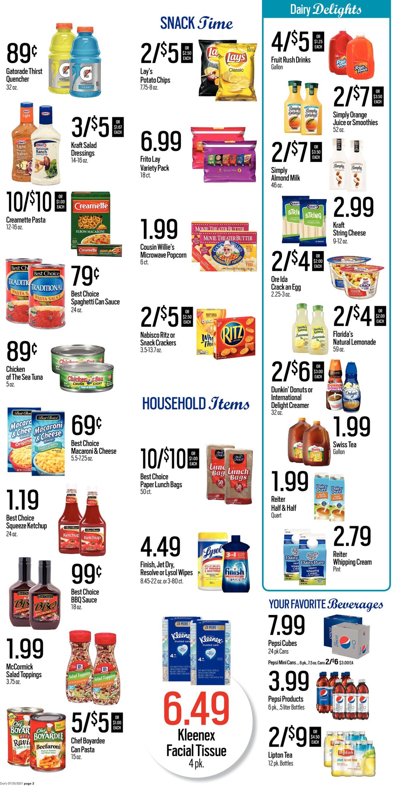 Dot's Market Weekly Ad Circular - valid 07/26-08/01/2021 (Page 2)