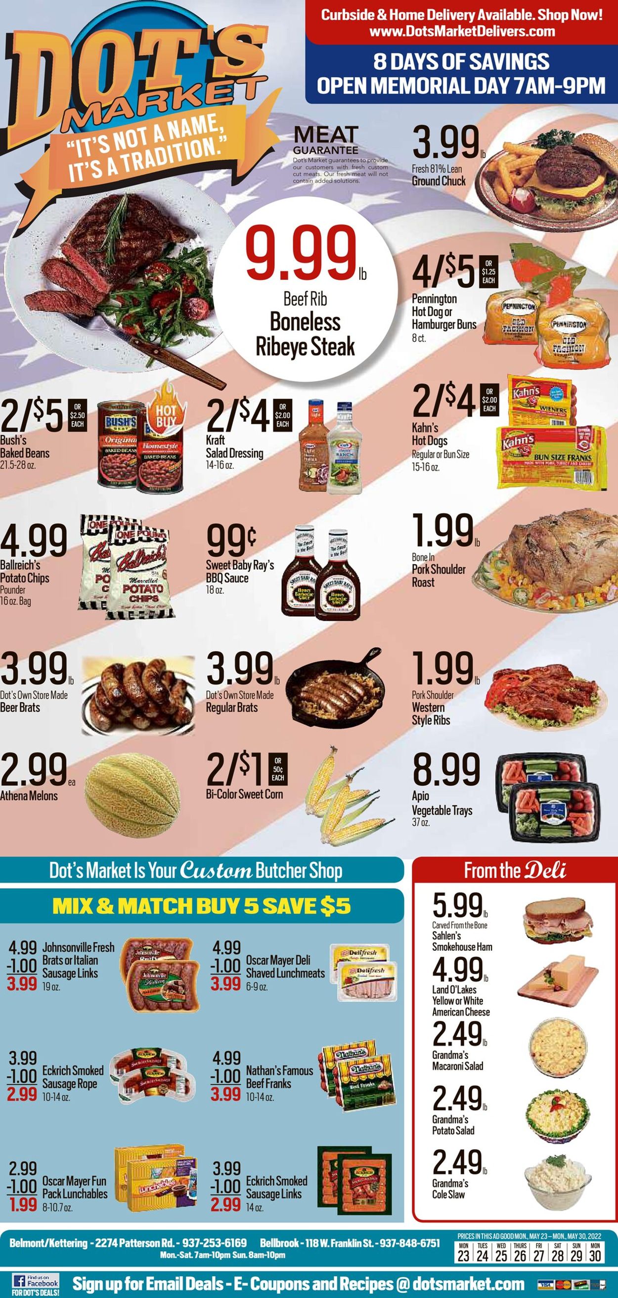 Dot's Market Weekly Ad Circular - valid 05/23-05/30/2022