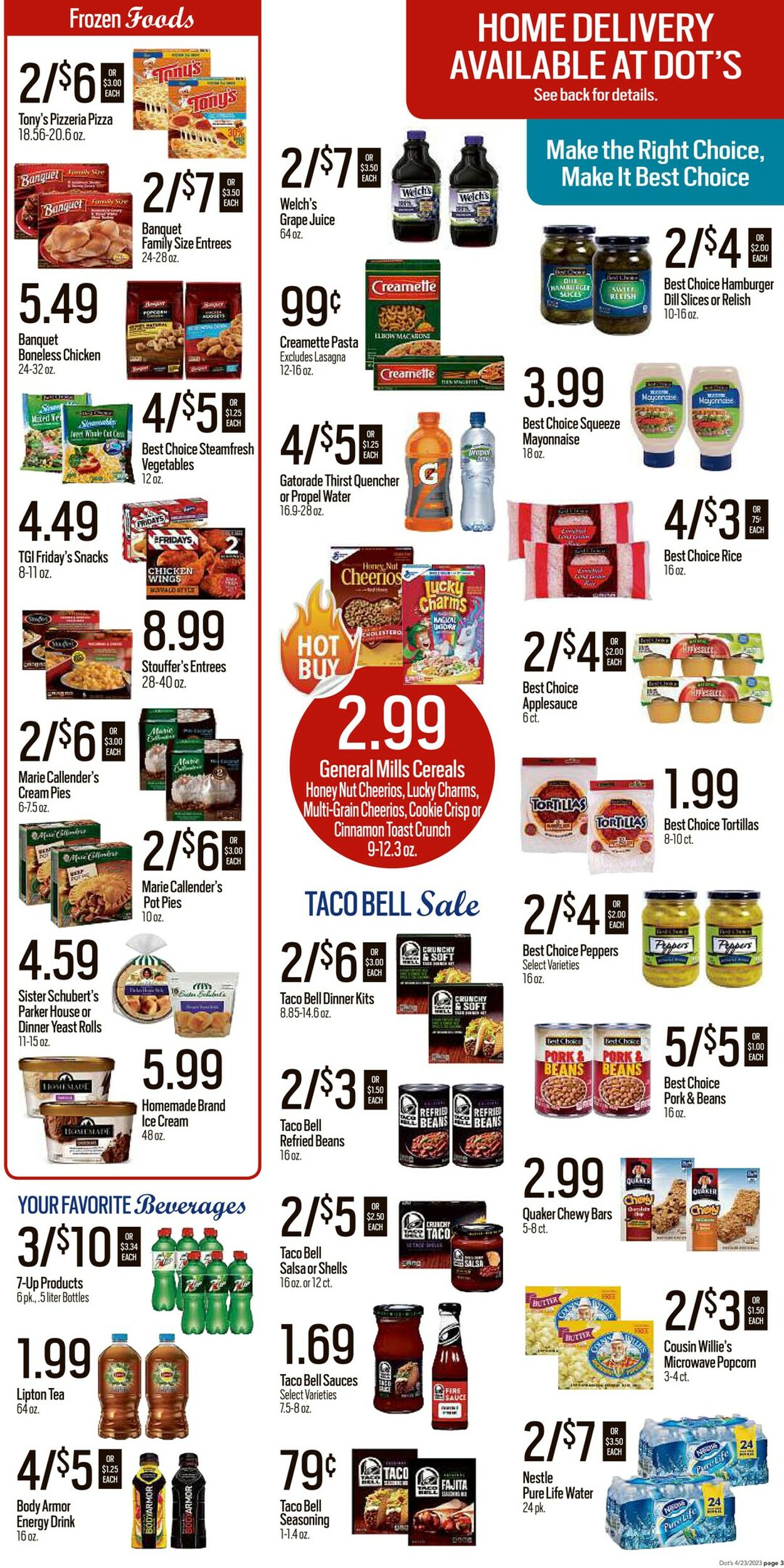 Dot's Market Weekly Ad Circular - valid 04/24-04/30/2023 (Page 3)