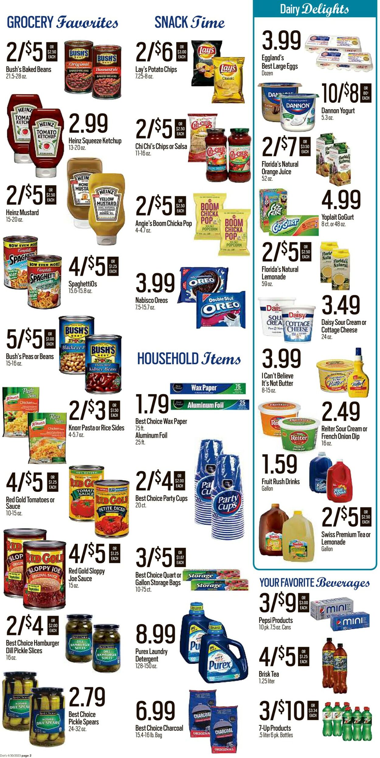 Dot's Market Weekly Ad Circular - valid 05/01-05/07/2023 (Page 2)