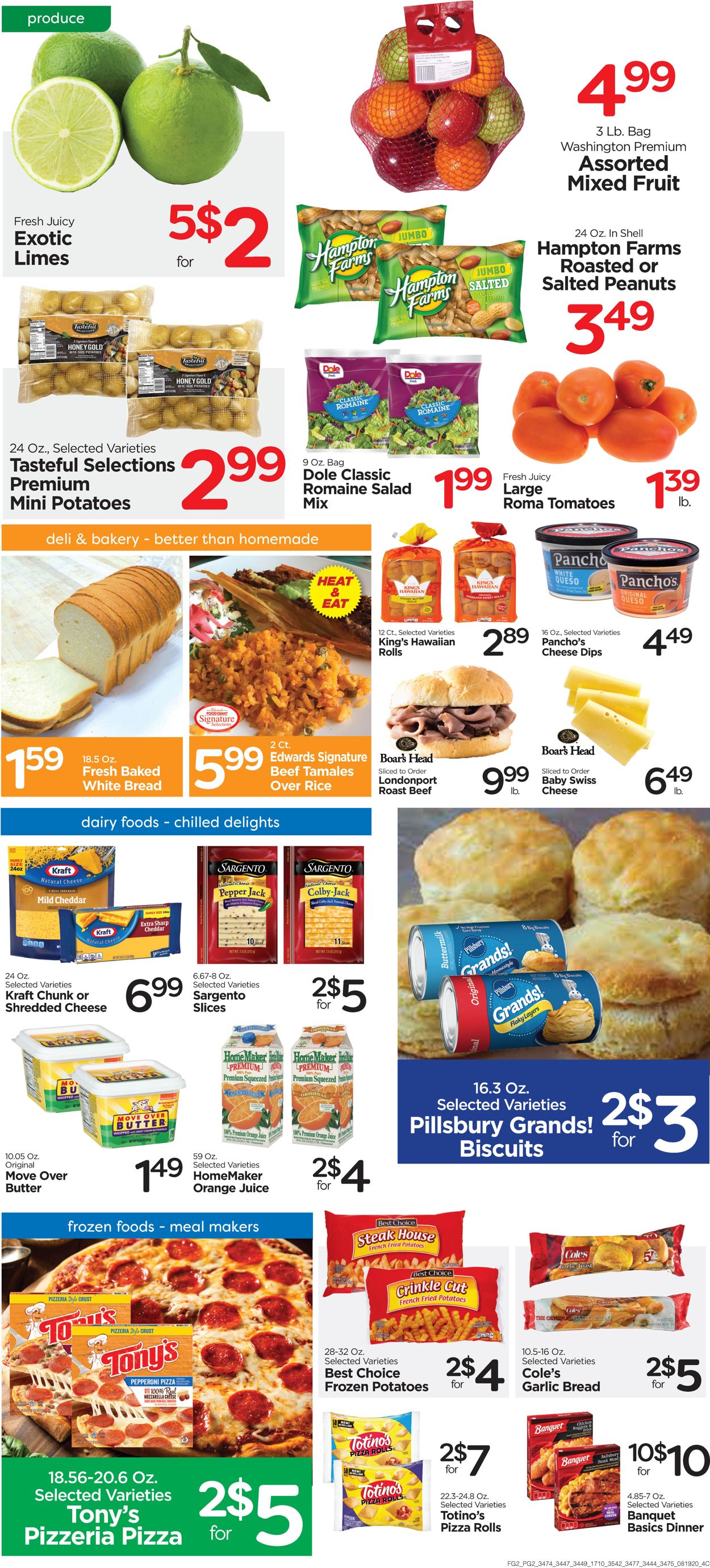 Edwards Food Giant Weekly Ad Circular - valid 08/19-08/25/2020 (Page 2)