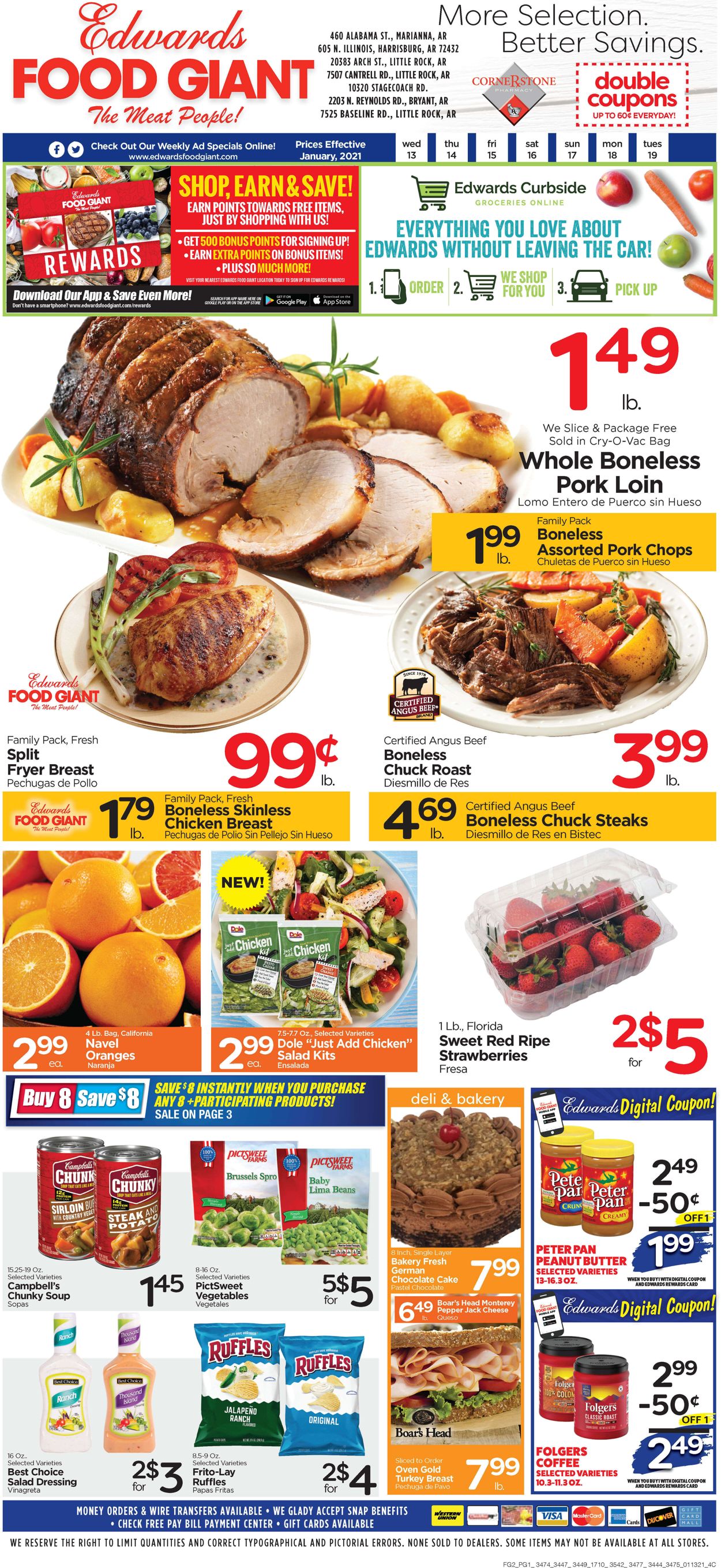 Edwards Food Giant Weekly Ad Circular - valid 01/13-01/19/2021