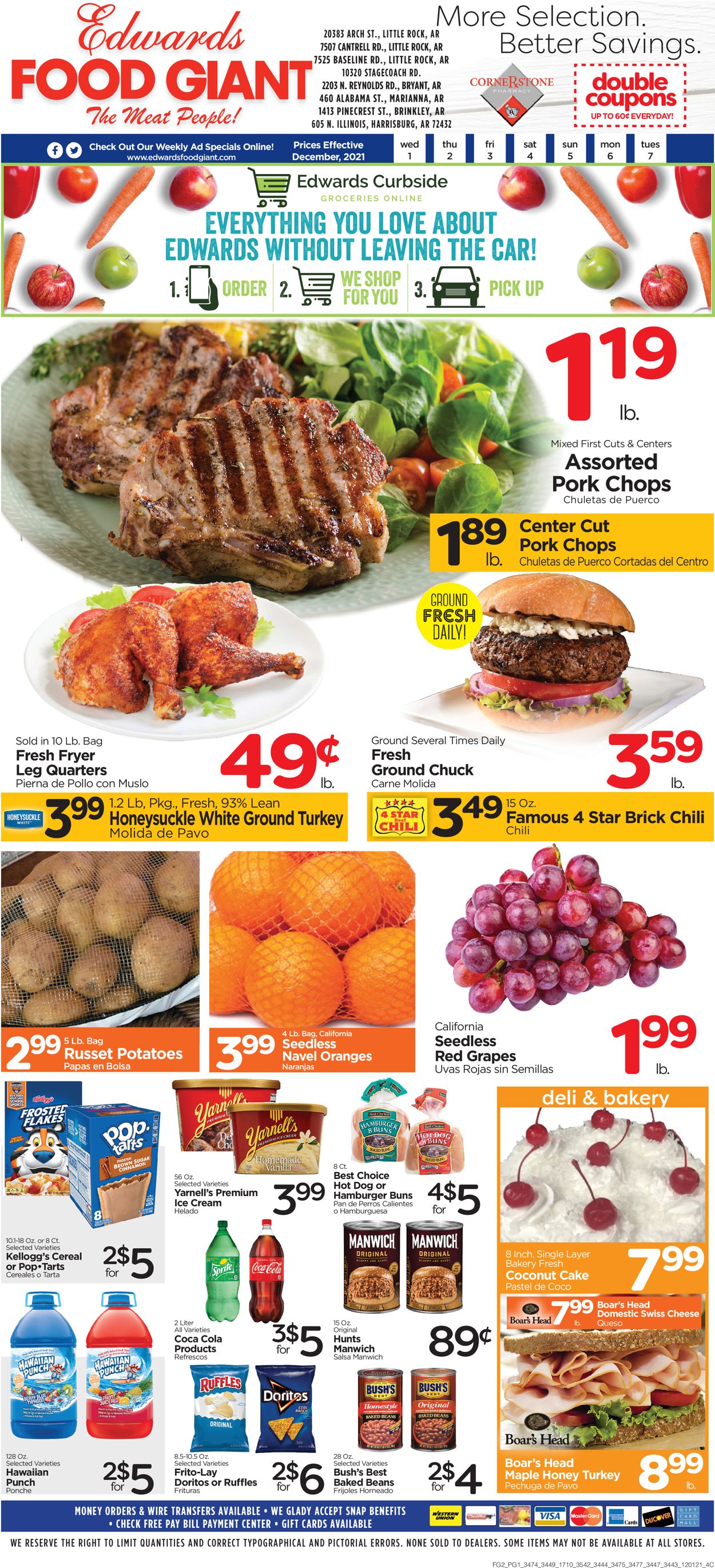 Edwards Food Giant Weekly Ad Circular - valid 12/01-12/07/2021