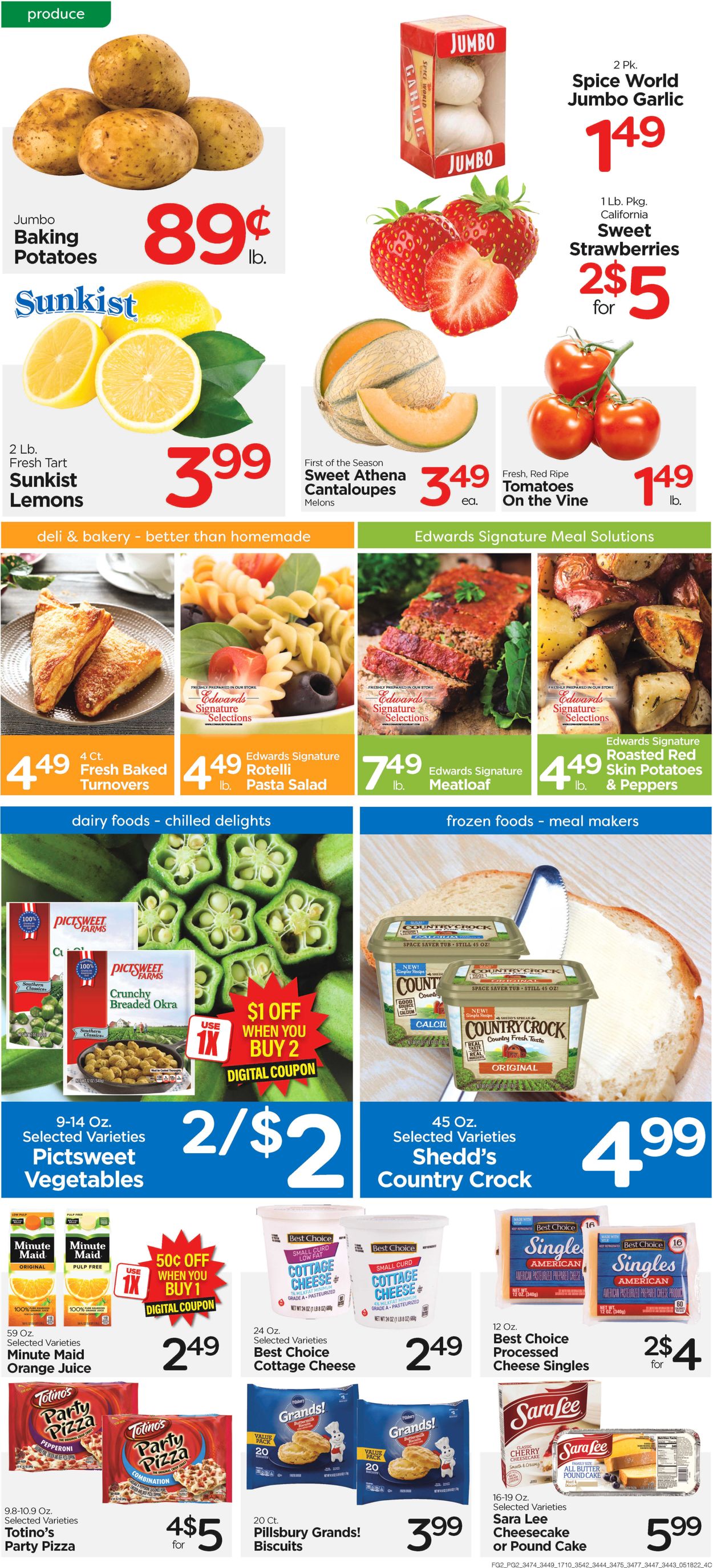 Edwards Food Giant Weekly Ad Circular - valid 05/18-05/24/2022 (Page 2)