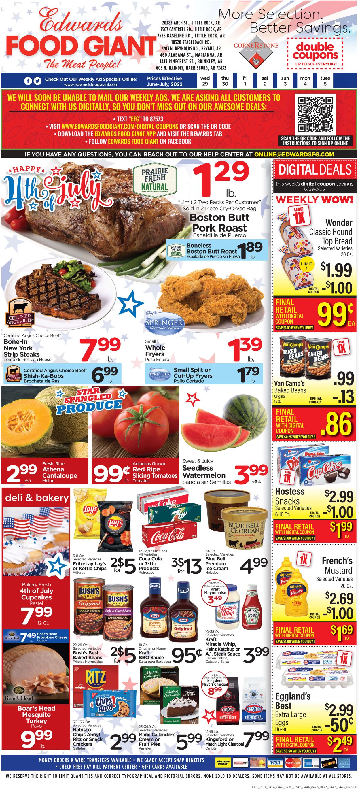 Edwards Food Giant Weekly Ad Circular - valid 06/29-07/05/2022