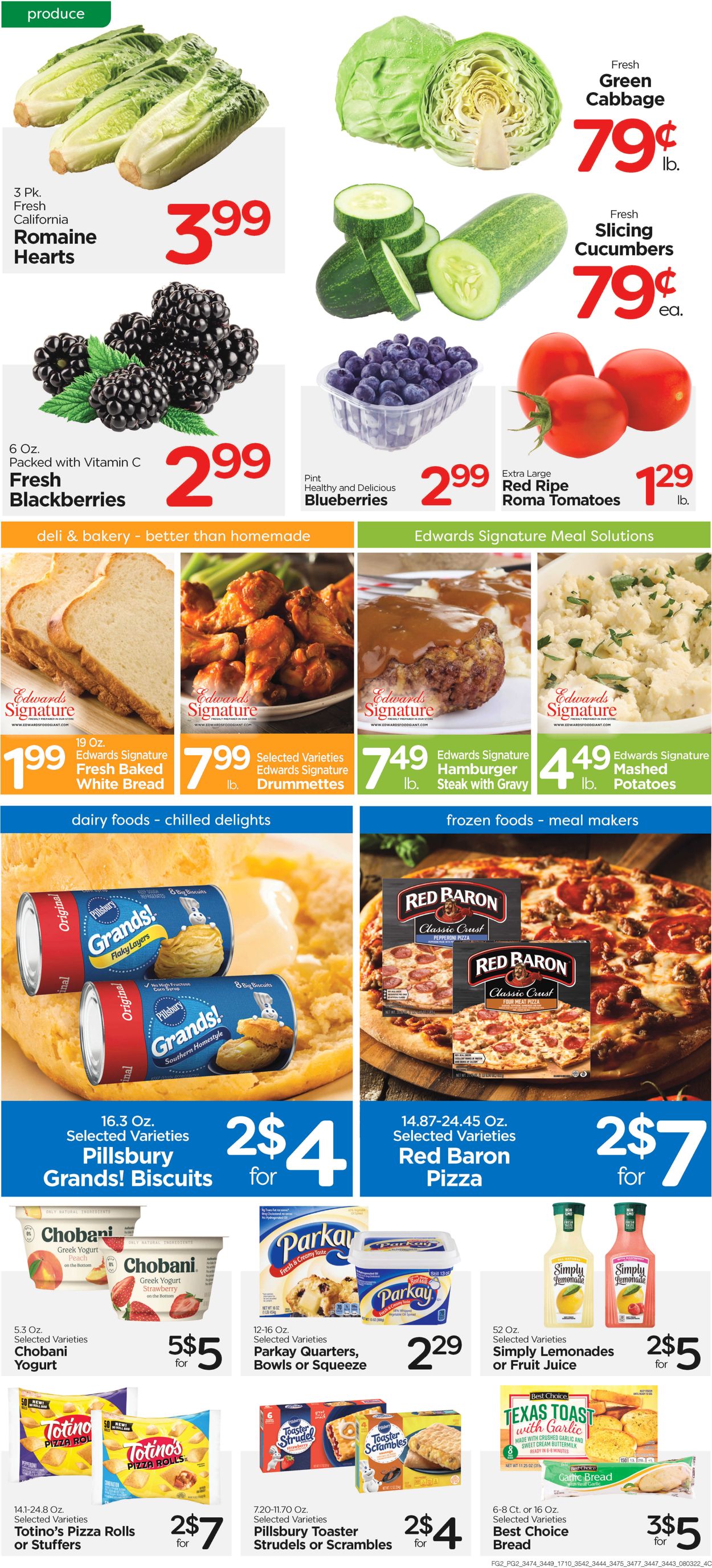 Edwards Food Giant Weekly Ad Circular - valid 08/03-08/09/2022 (Page 2)