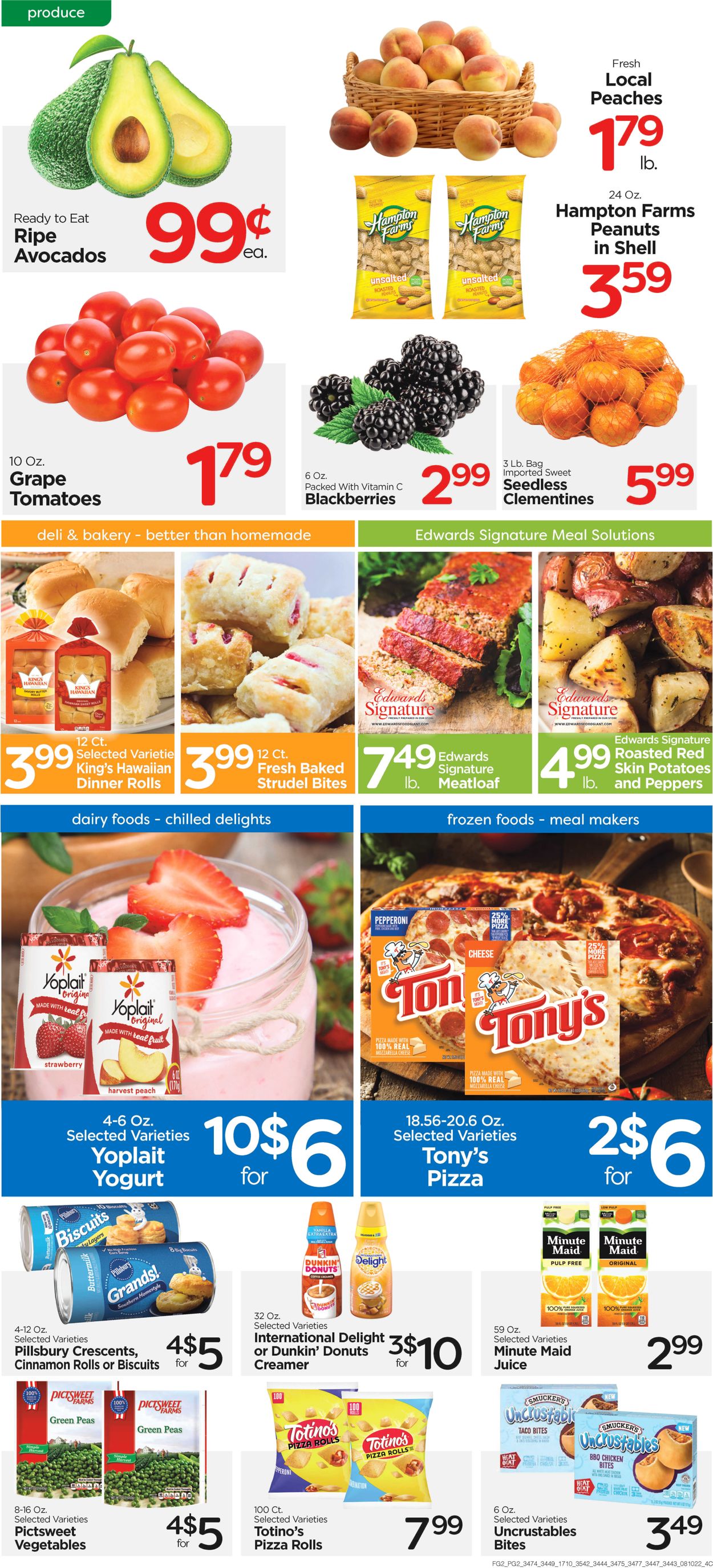 Edwards Food Giant Weekly Ad Circular - valid 08/10-08/16/2022 (Page 2)