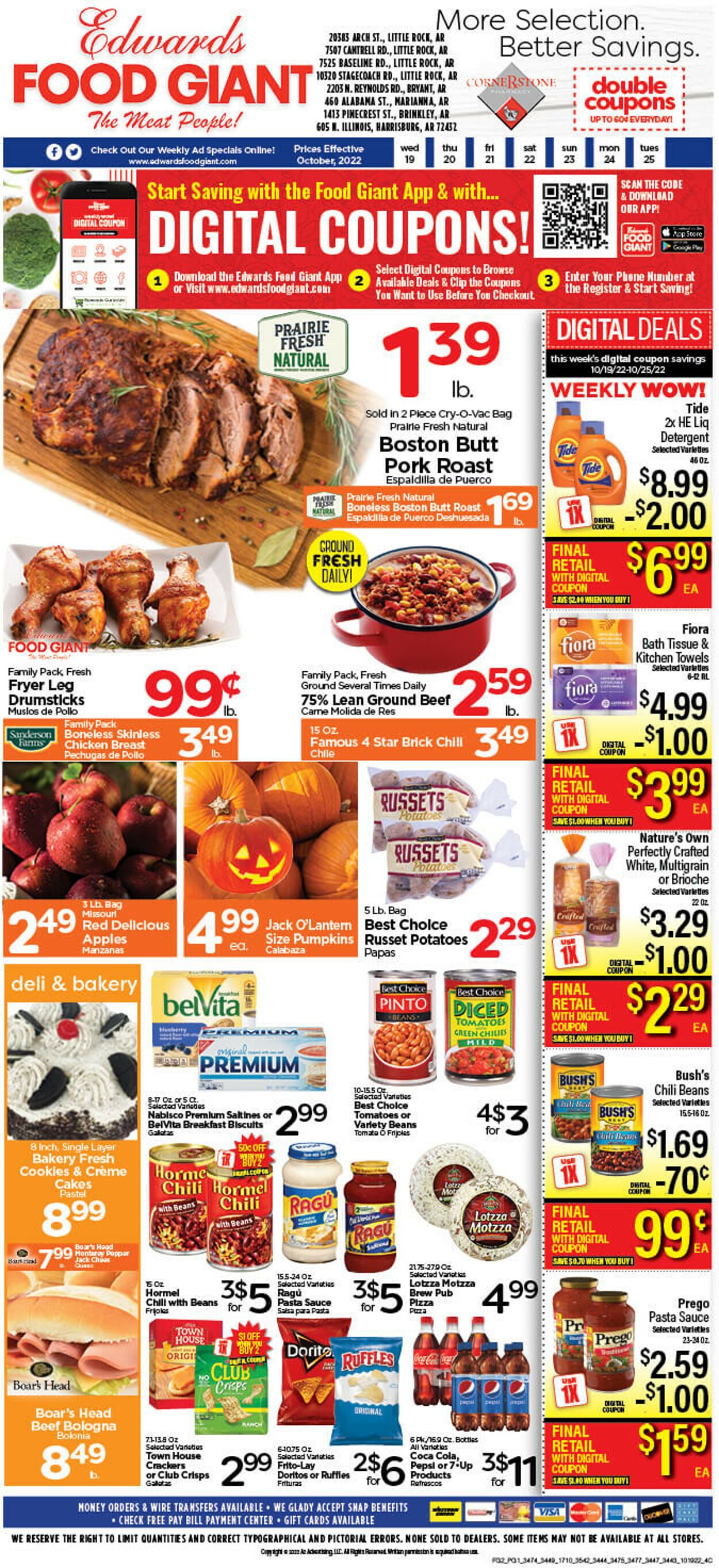 Edwards Food Giant Weekly Ad Circular - valid 10/19-10/25/2022