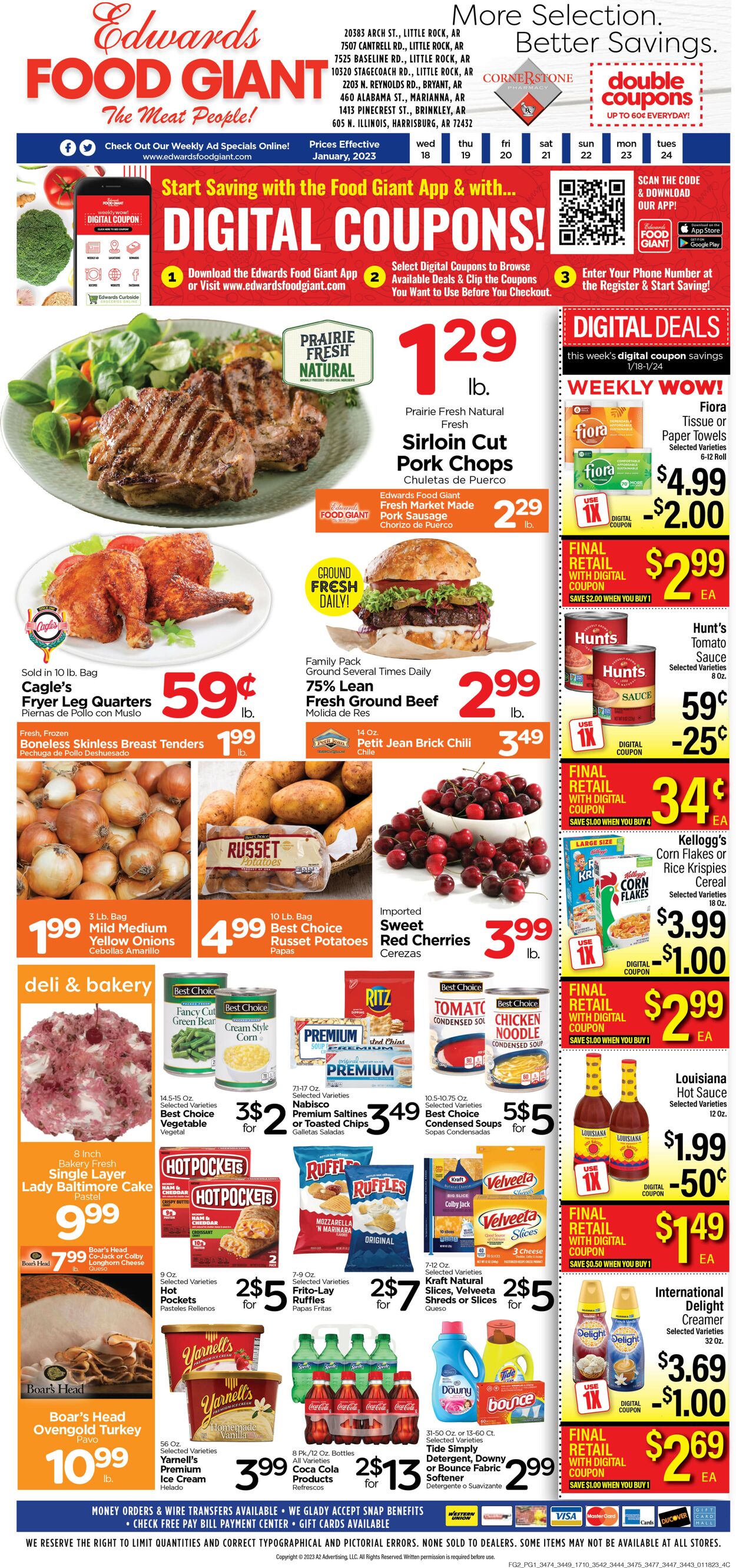 Edwards Food Giant Weekly Ad Circular - valid 01/18-01/24/2023