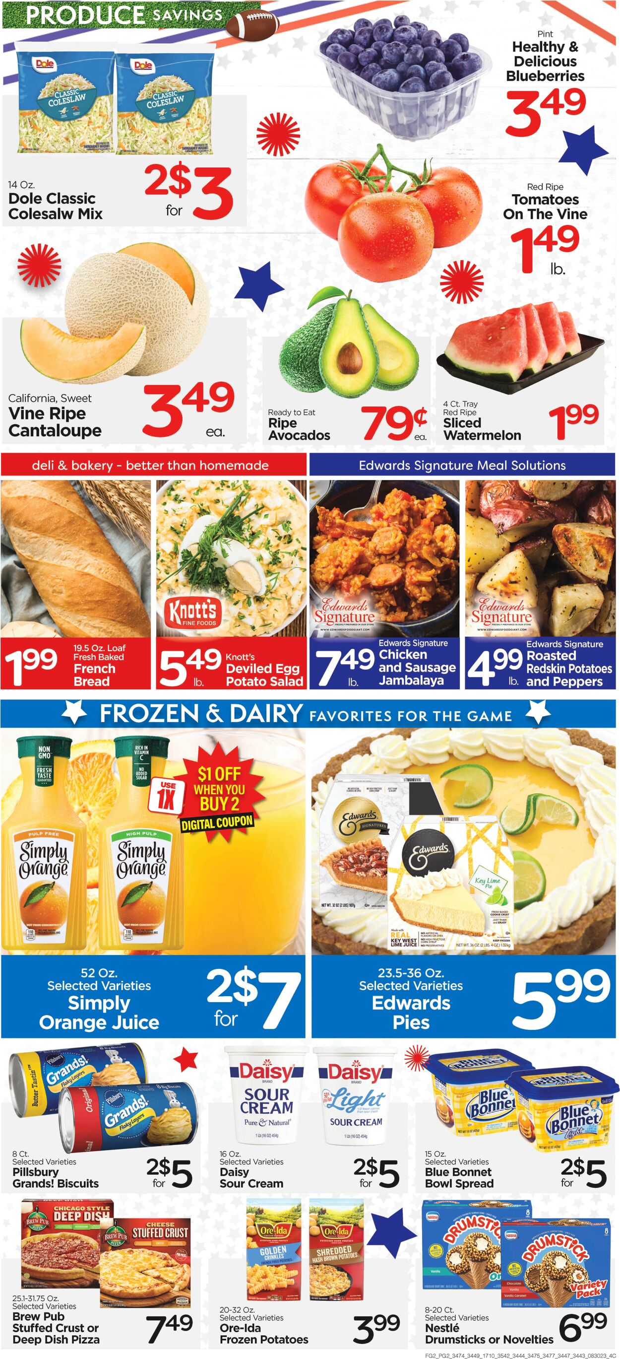 Edwards Food Giant Weekly Ad Circular - valid 08/30-09/05/2023 (Page 2)
