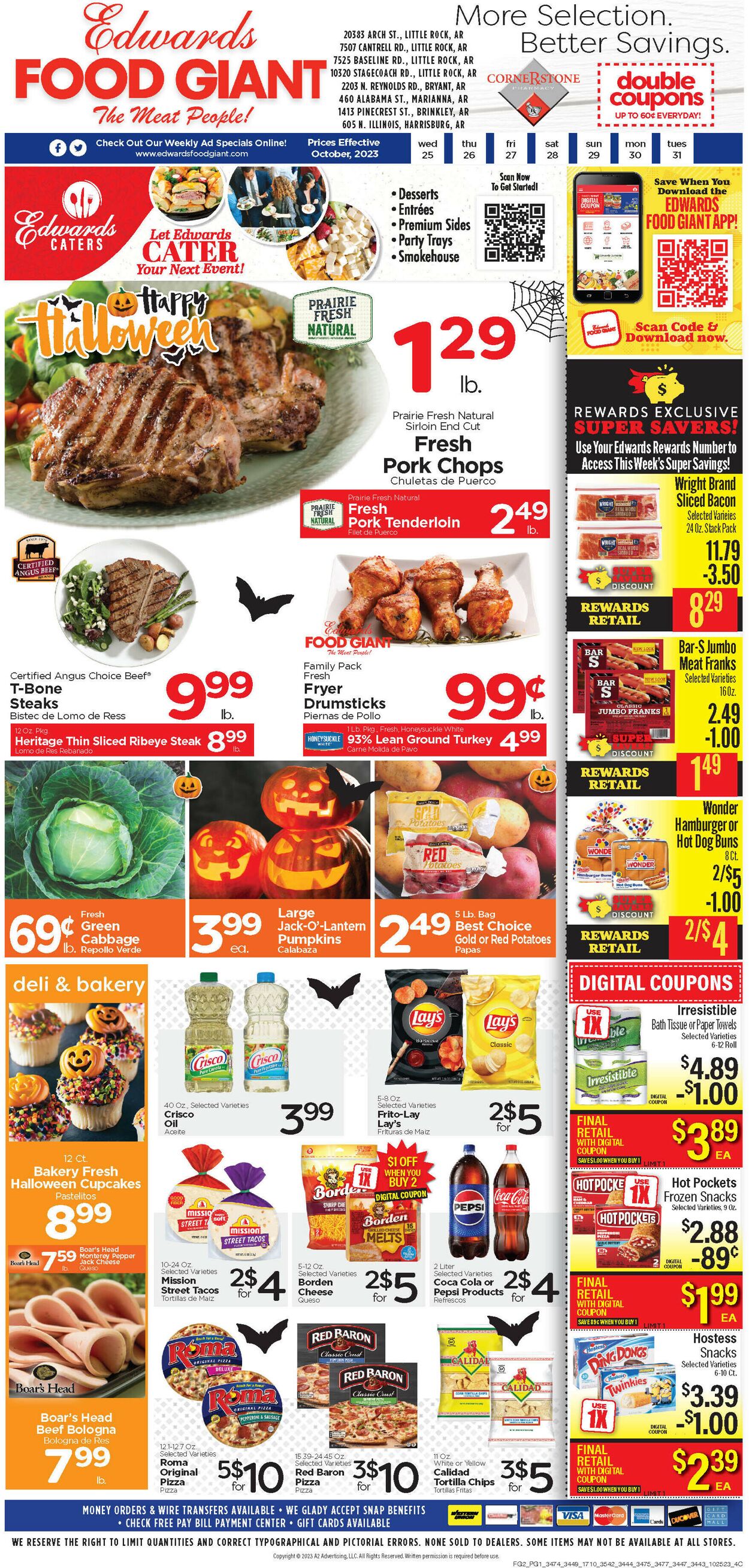 Edwards Food Giant Weekly Ad Circular - valid 10/25-10/31/2023