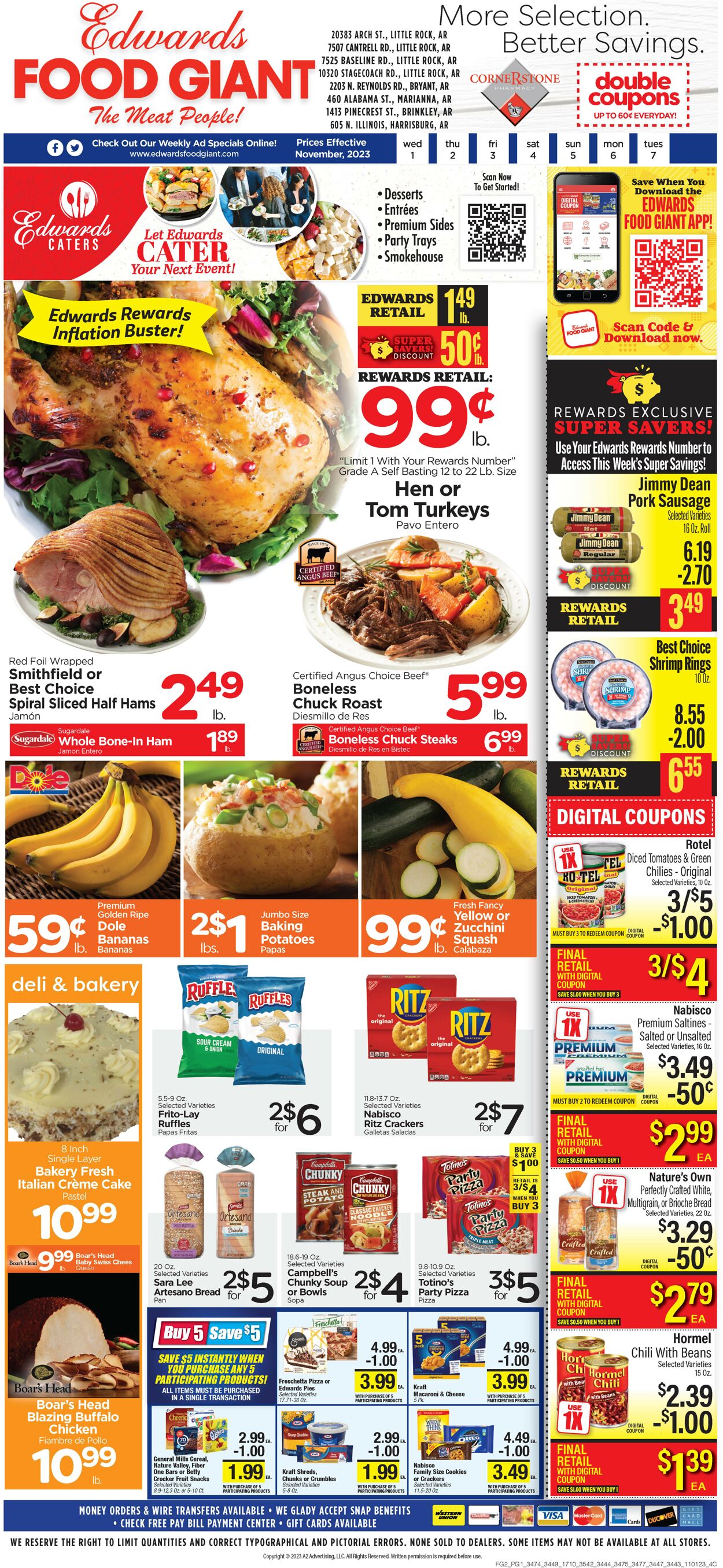 Edwards Food Giant Weekly Ad Circular - valid 11/01-11/07/2023
