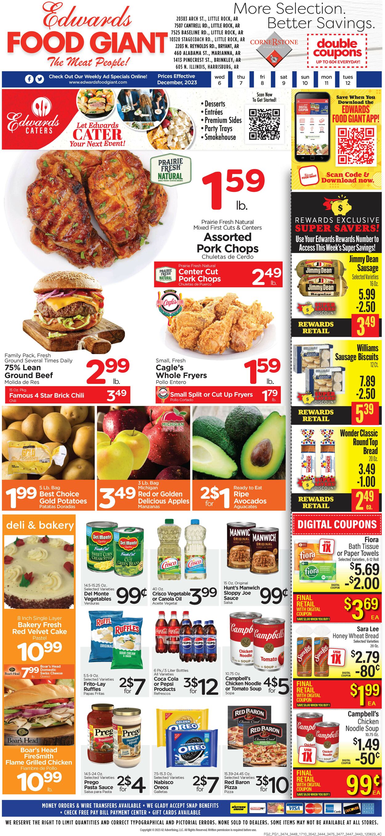 Edwards Food Giant Weekly Ad Circular - valid 12/06-12/12/2023