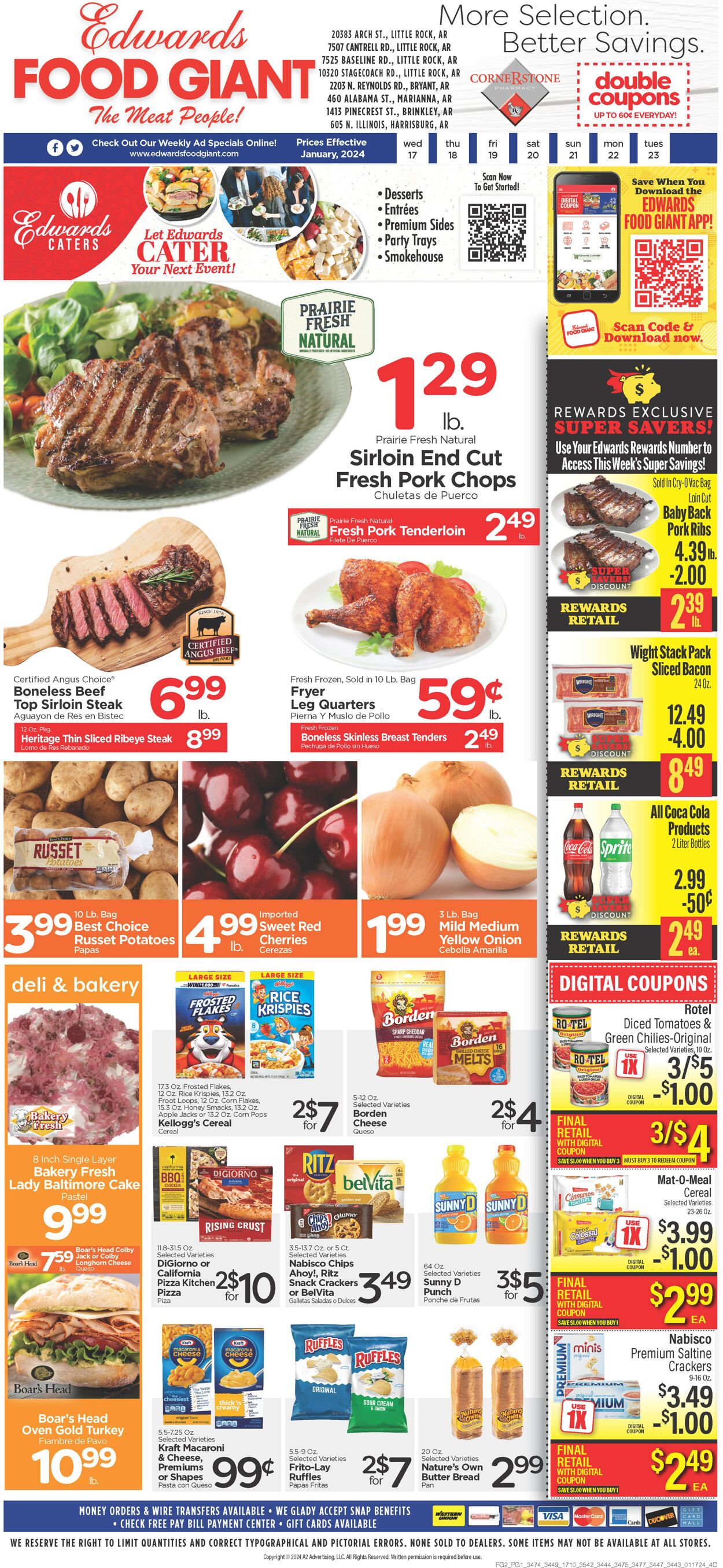 Edwards Food Giant Weekly Ad Circular - valid 01/17-01/23/2024