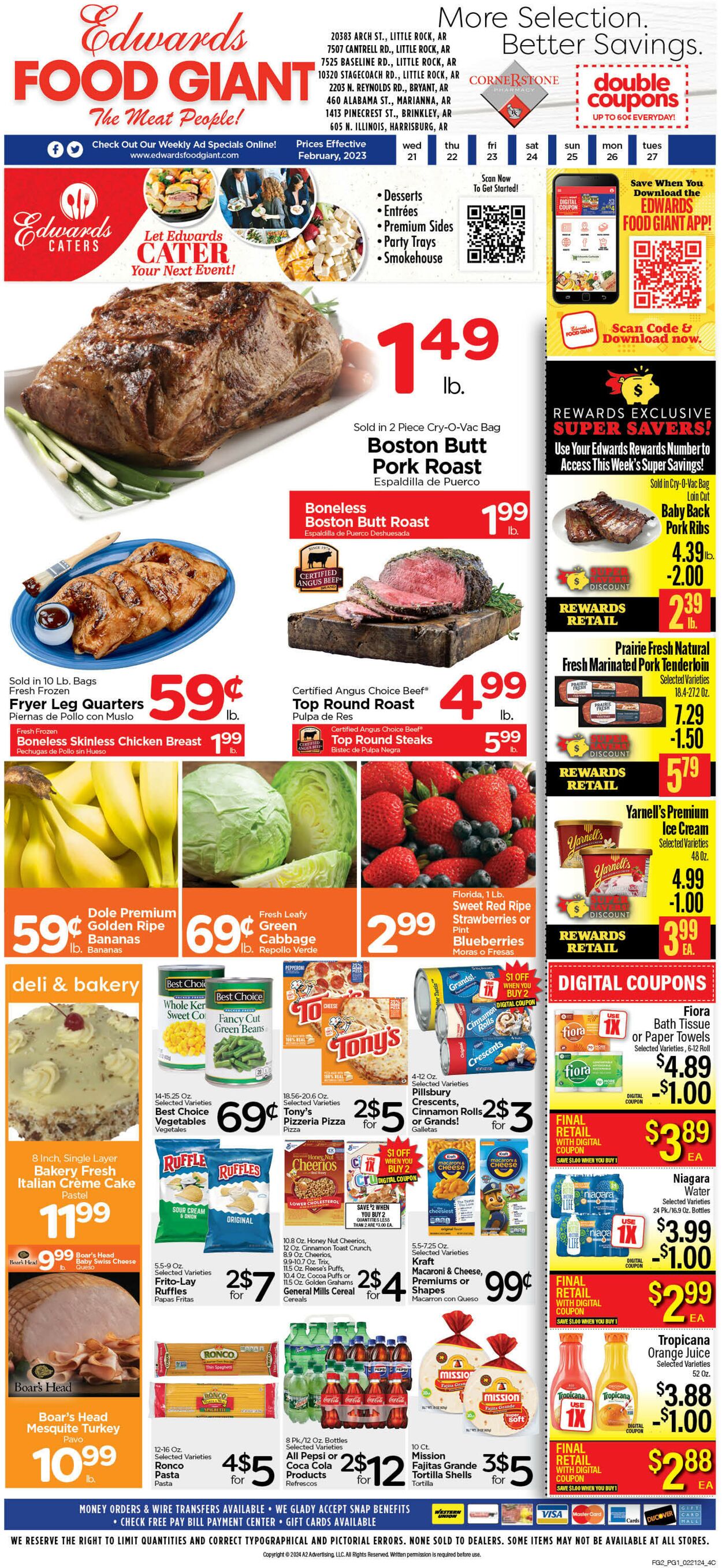 Edwards Food Giant Weekly Ad Circular - valid 02/21-02/27/2024
