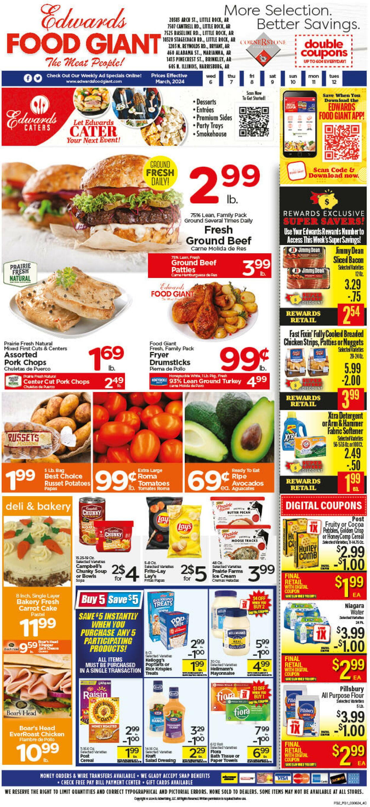 Edwards Food Giant Weekly Ad Circular - valid 03/06-03/12/2024