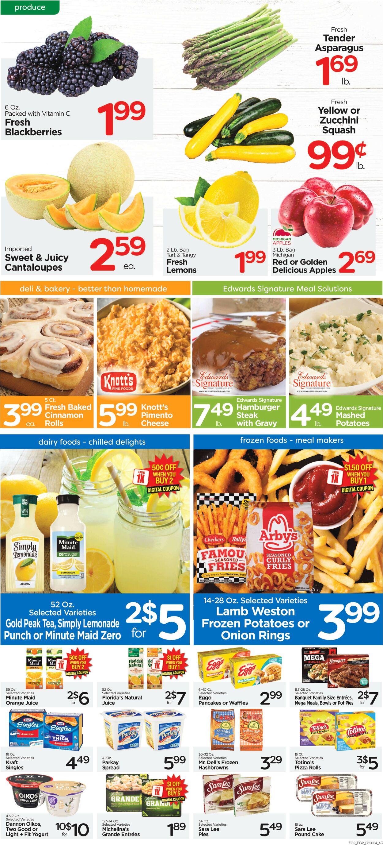 Edwards Food Giant Weekly Ad Circular - valid 04/03-04/09/2024 (Page 2)