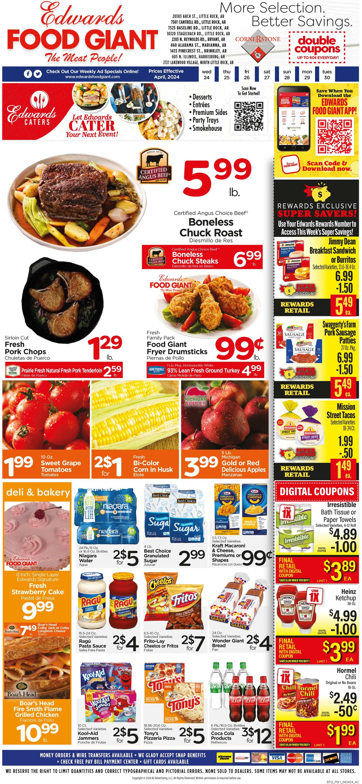 Edwards Food Giant Weekly Ad Circular - valid 04/24-04/30/2024
